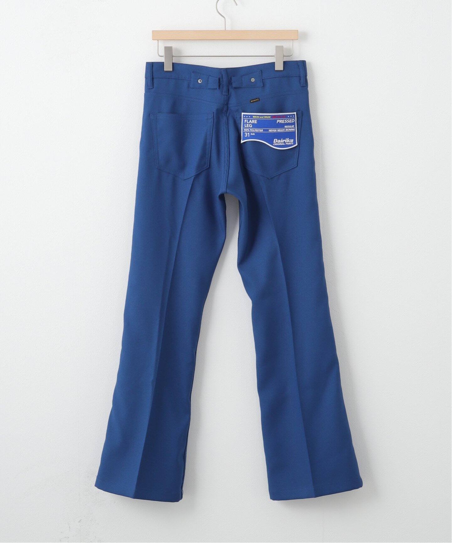 DAIRIKU / ダイリク】Flare Pressed Pants（スラックス）｜BAYCREW