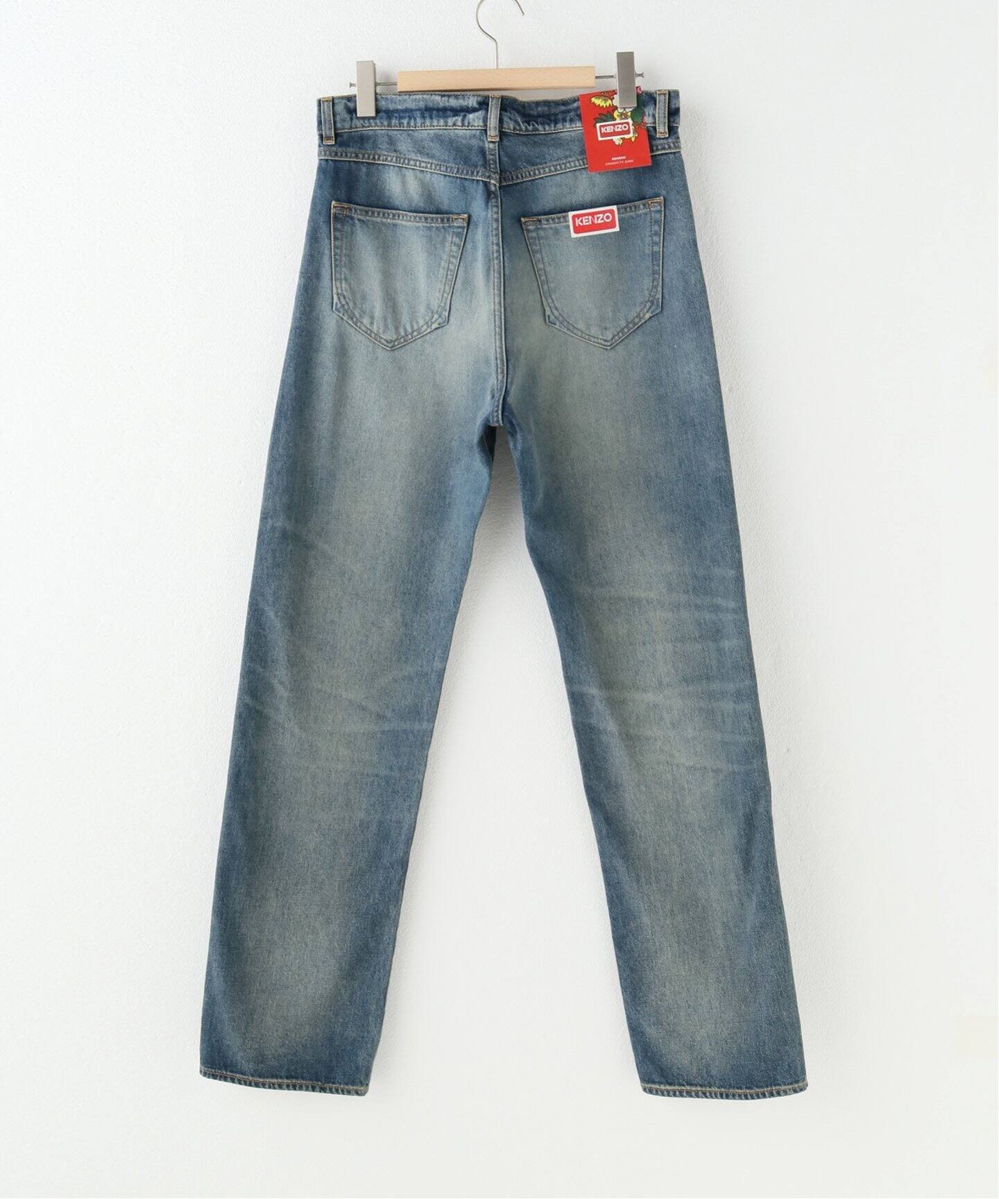 KENZO / ケンゾ―】STONE BLEACH ASAGAO STRAIGHT J（デニムパンツ 