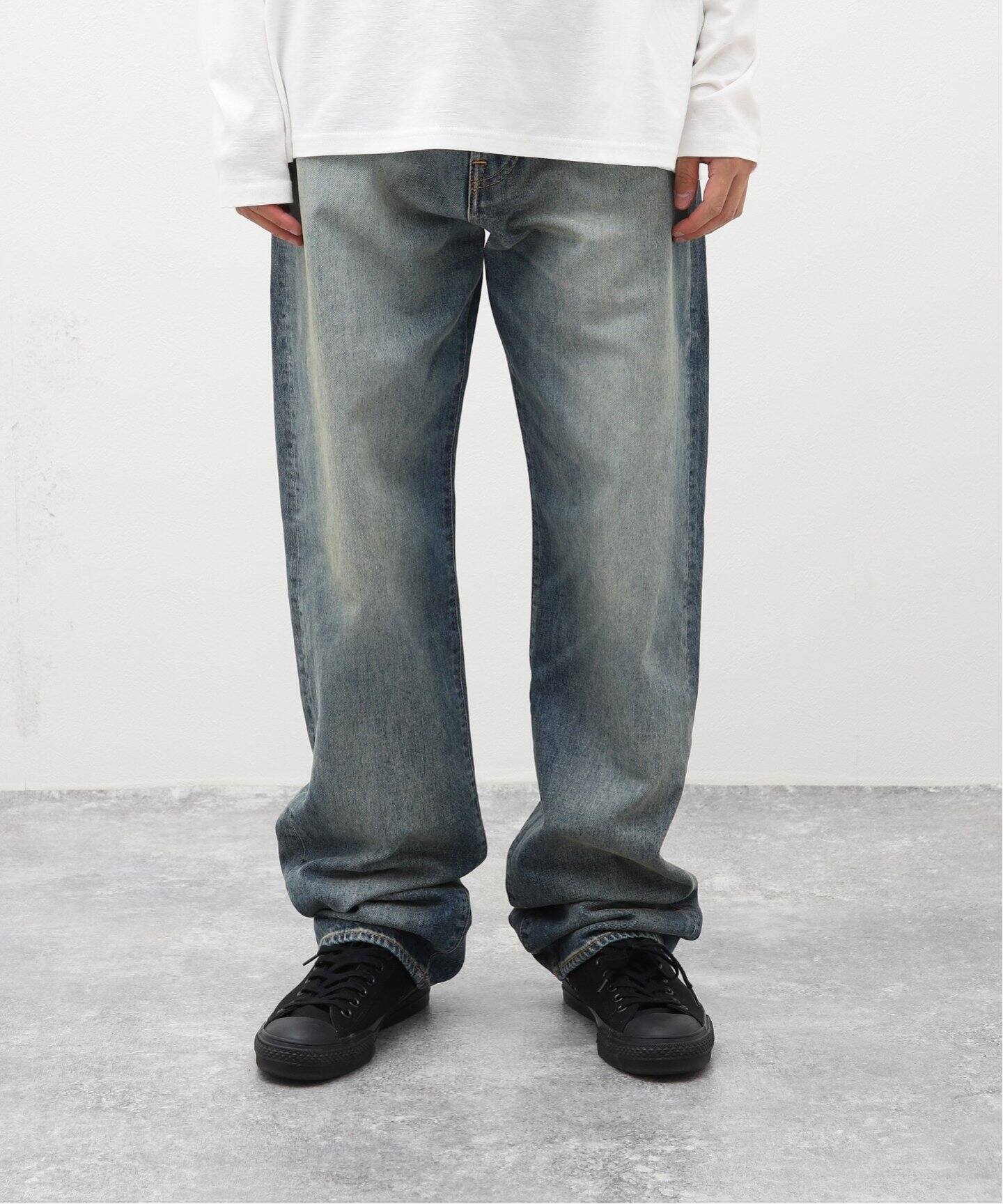 KENZO / ケンゾ―】STONE BLEACH ASAGAO STRAIGHT J（デニムパンツ 