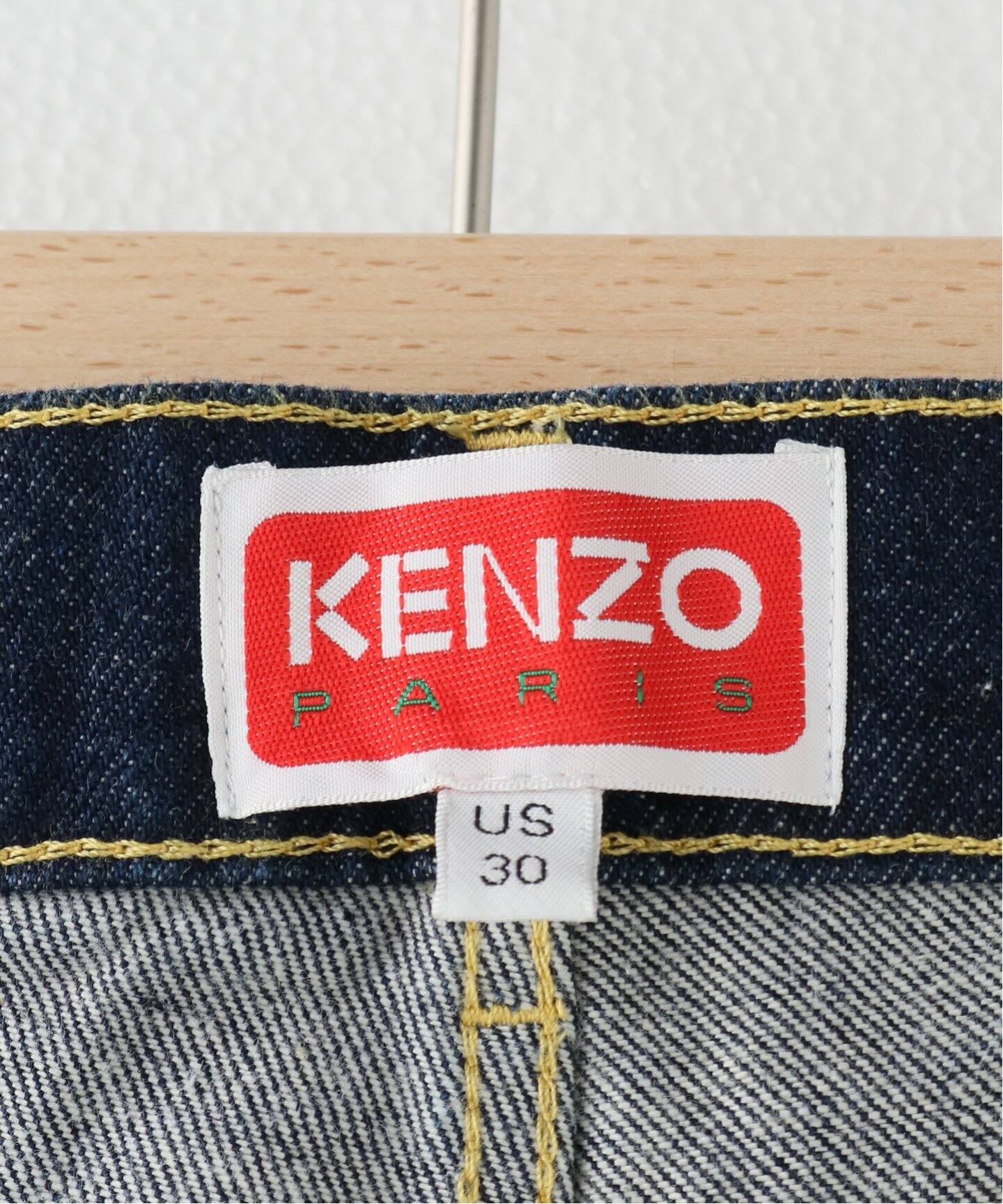 KENZO / ケンゾ―】RINSE ASAGAO STRAIGHT JEANS（デニムパンツ  