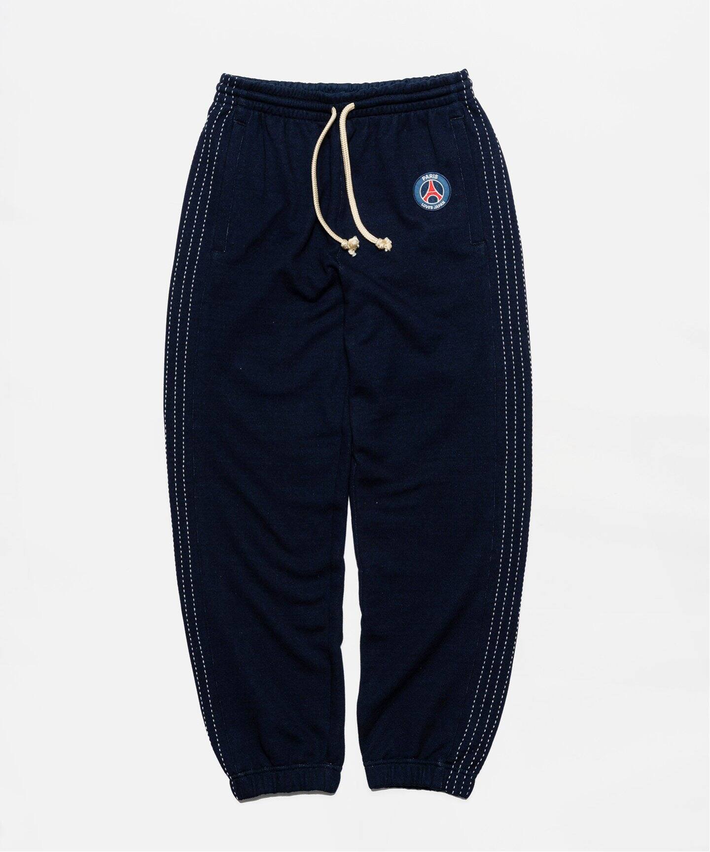 Poggy × Paris Saint-Germain】PSG PLJ INDIGO FLEECE PANTS 