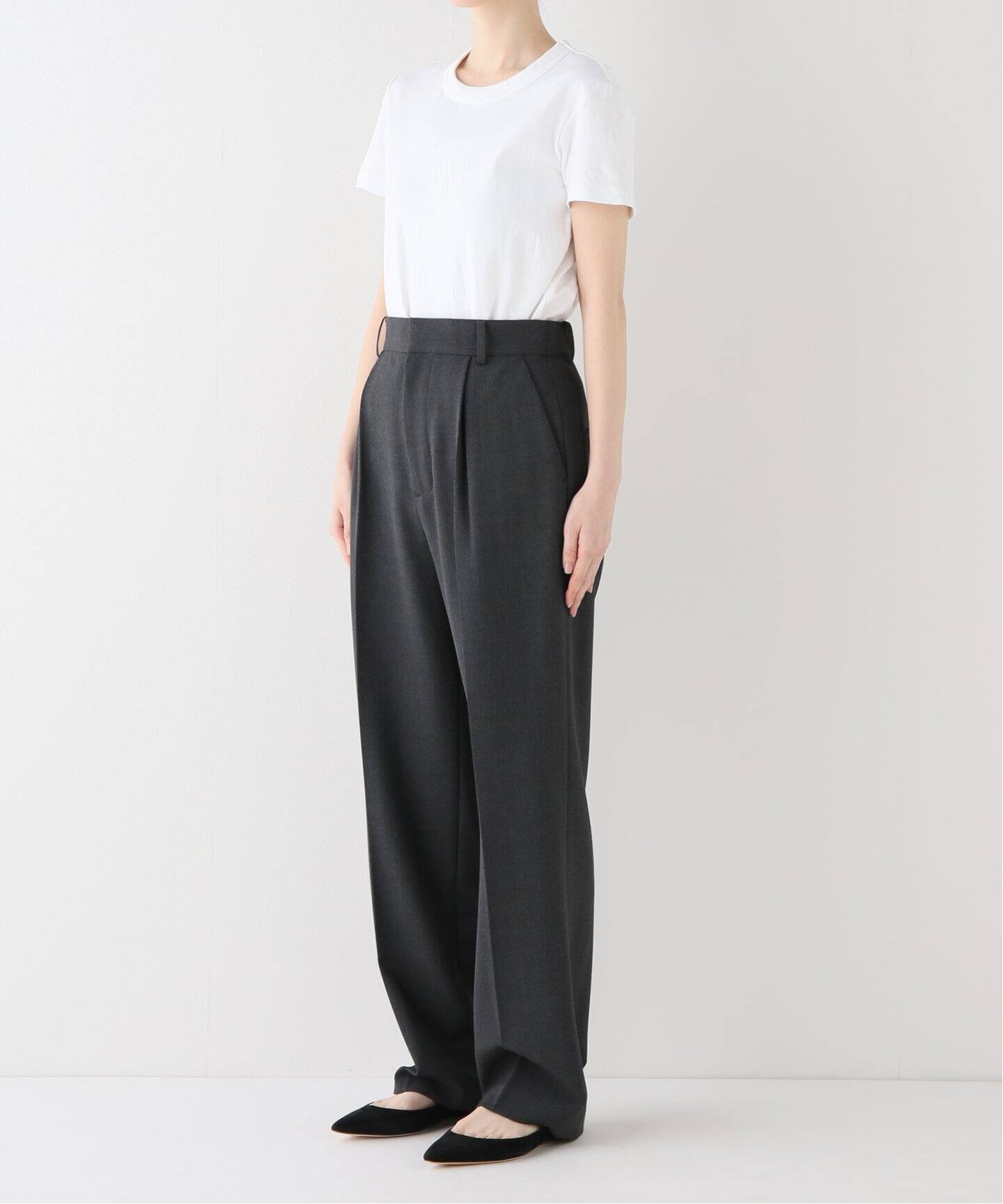 VISPOLY タックパンツ（スラックス）｜JOURNAL STANDARD L