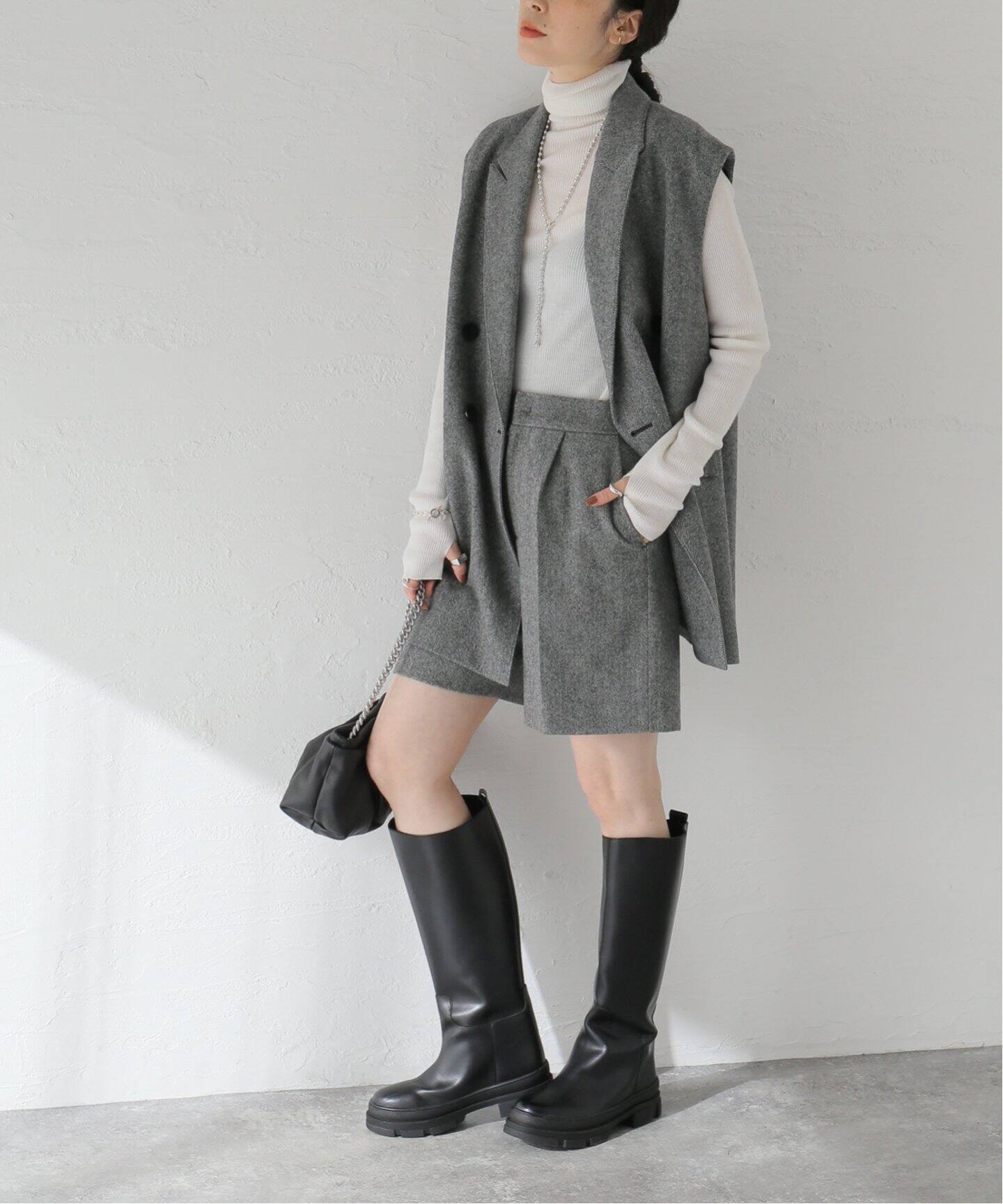 ウールミックスショートパンツ（ショート・ハーフパンツ）｜JOURNAL 