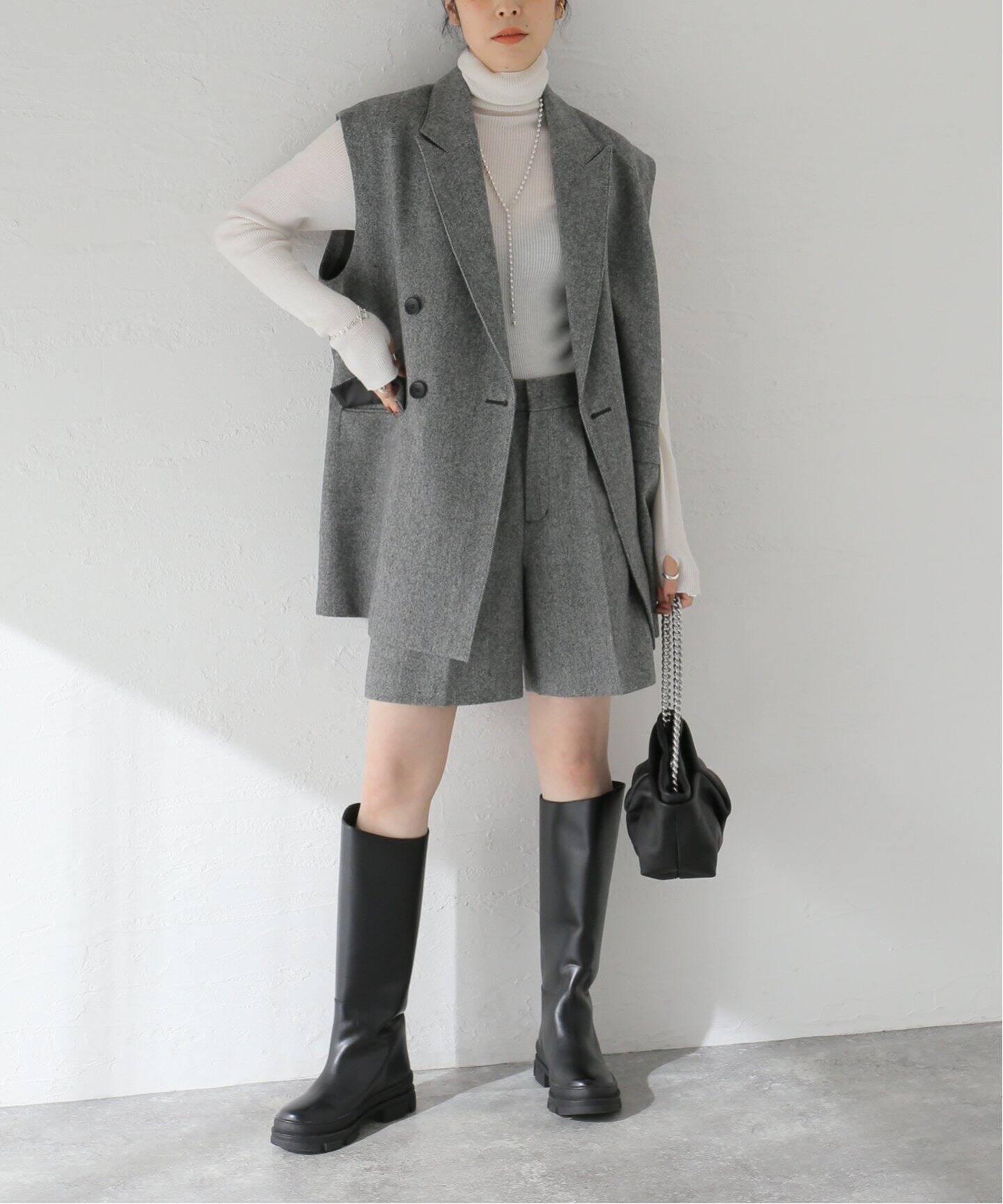 ウールミックスショートパンツ（ショート・ハーフパンツ）｜JOURNAL 