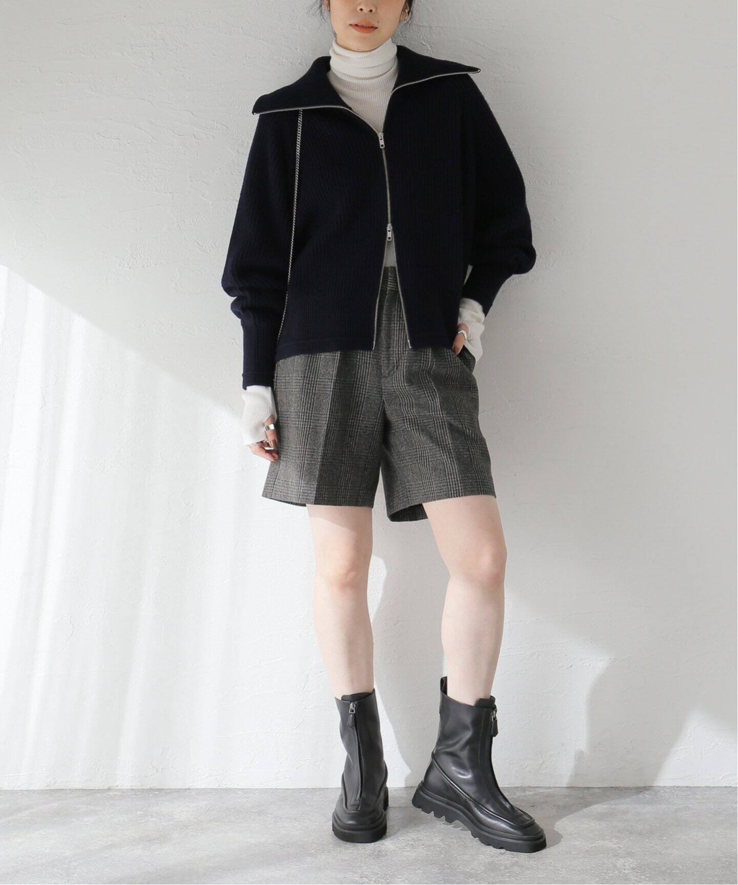 ウールミックスショートパンツ（ショート・ハーフパンツ 