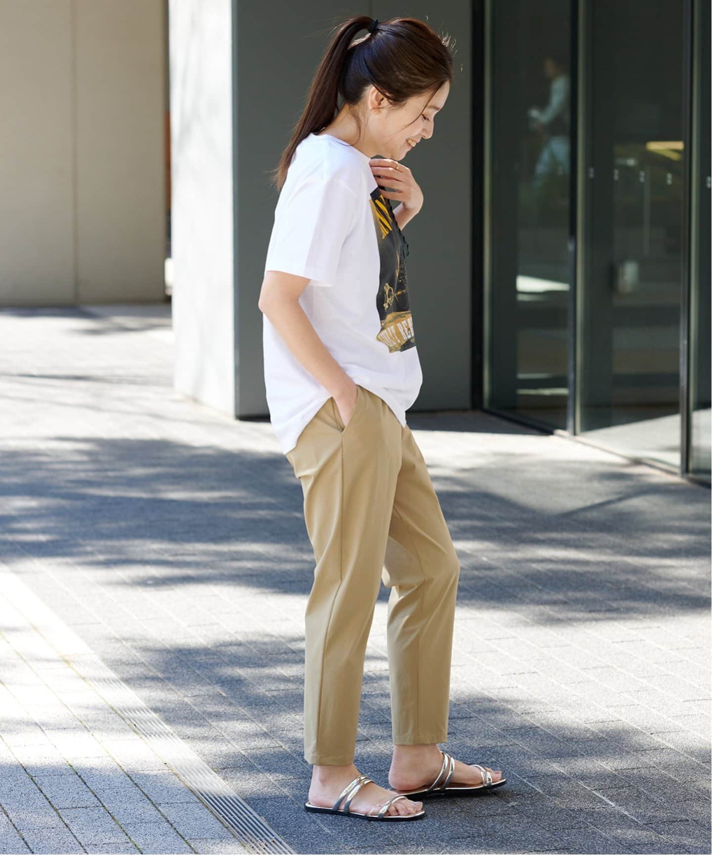 大好評】ナイロンストレッチパンツ｜ ぴったりなサイズを見つけ