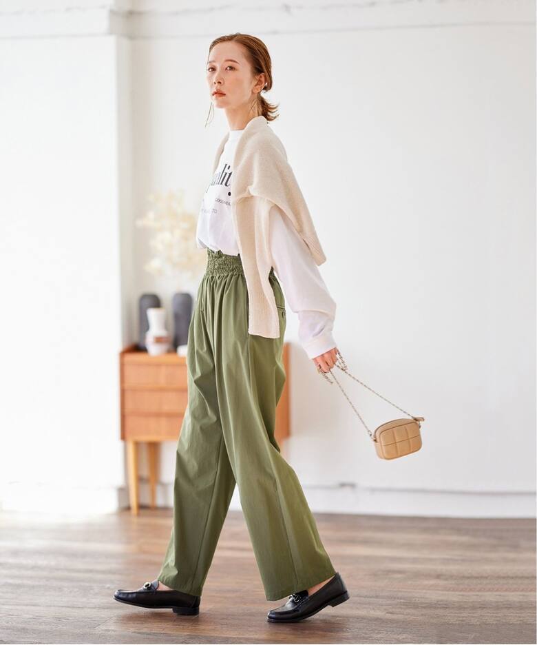 追加2》ナイロンストレッチワイドパンツ（その他パンツ）｜JOURNAL  