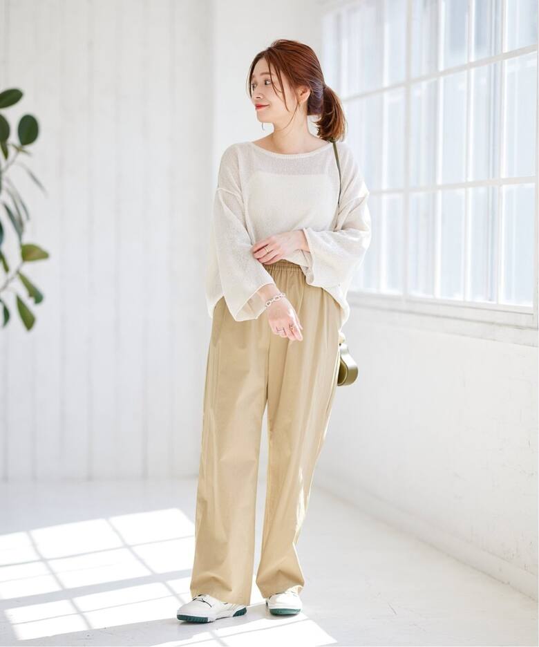 追加4》ナイロンストレッチワイドパンツ（その他パンツ）｜JOURNAL  