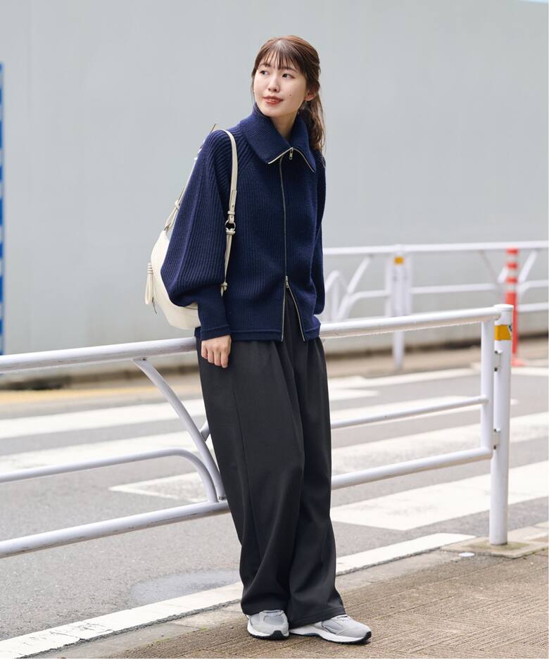 追加3》ウールライクストレッチワイドパンツ（スラックス）｜JOURNAL 
