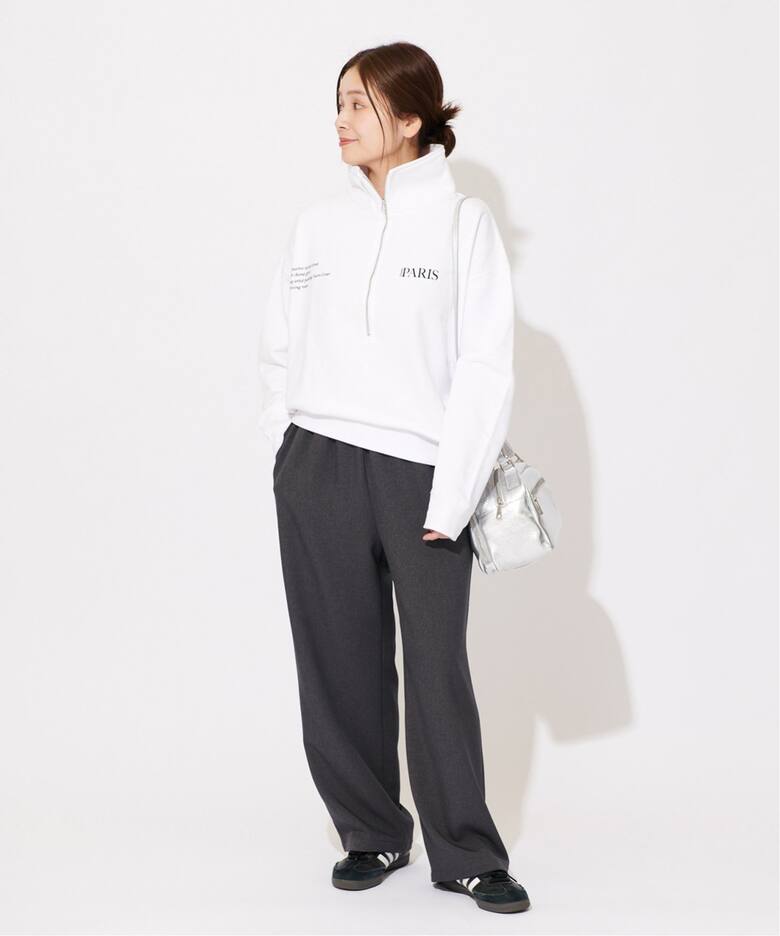 追加4》ウールライクストレッチワイドパンツ（スラックス）｜JOURNAL  