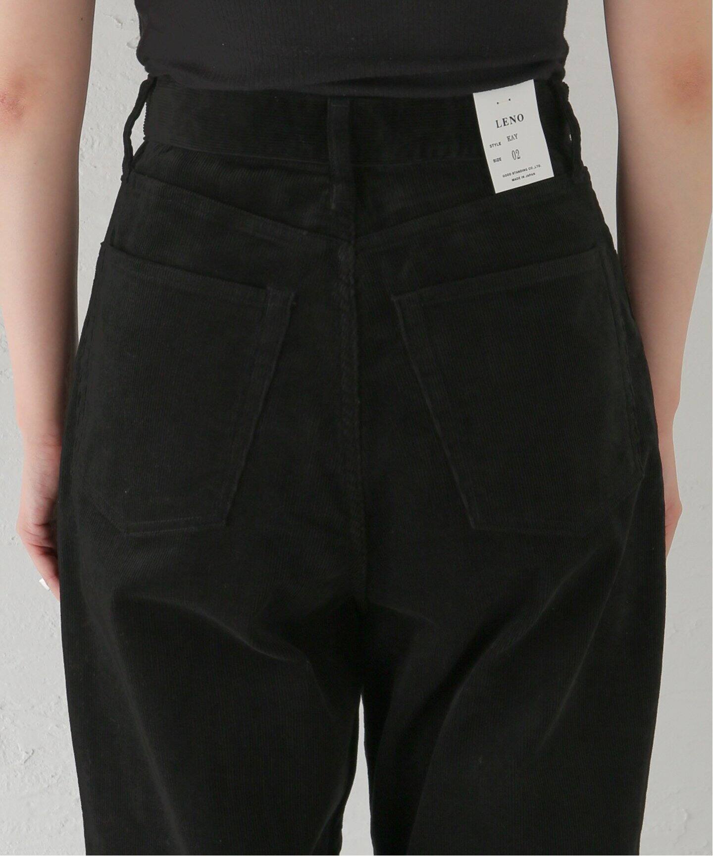 LENO/リノ】CORDUROY HIGH WAIST PANTS：パンツ（その他パンツ 