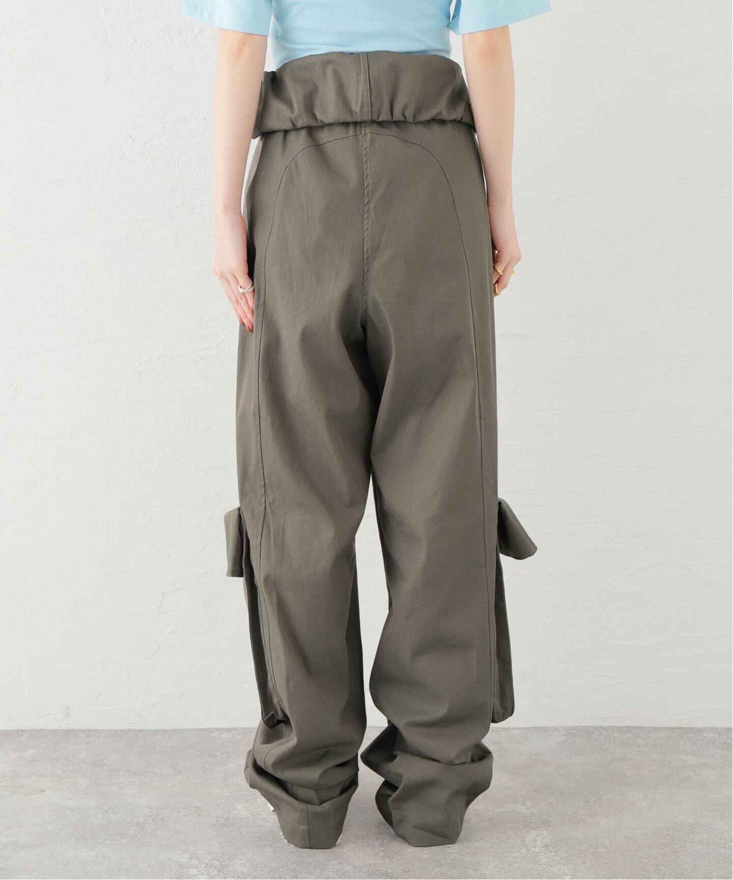 THE OPEN PRODUCT】 ROLLED WAIST CARGO PANT：パンツ（カーゴパンツ  