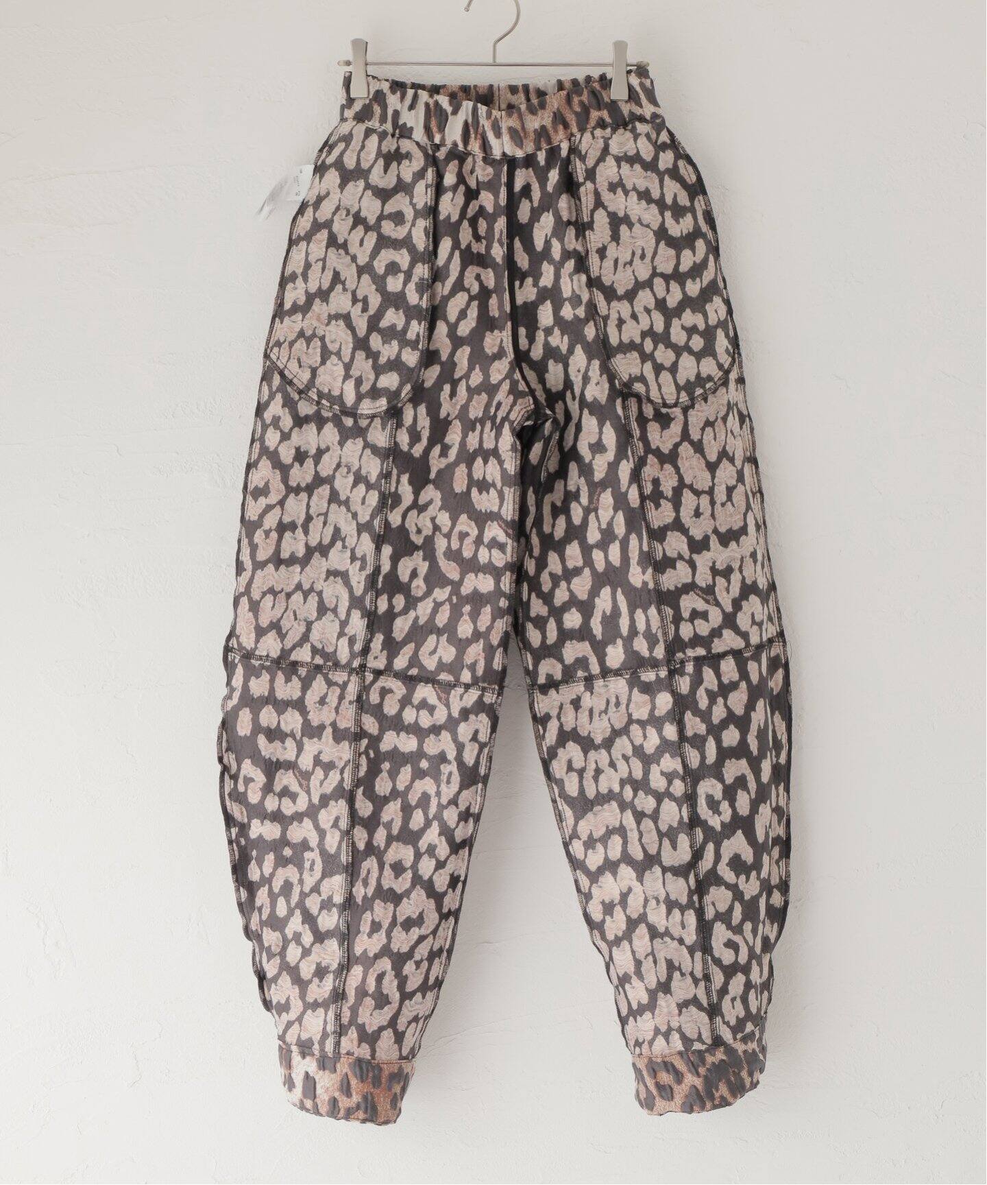 GANNI / ガニー】 3D Jacquard Elasticated Curve Pant：パンツ 