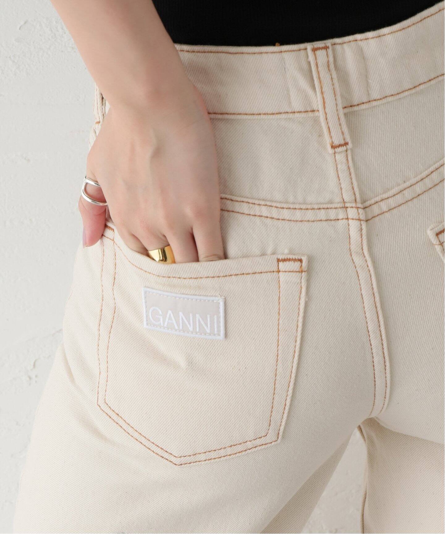 GANNI / ガニー】 Sparkle Denim Izey：デニム（デニムパンツ 