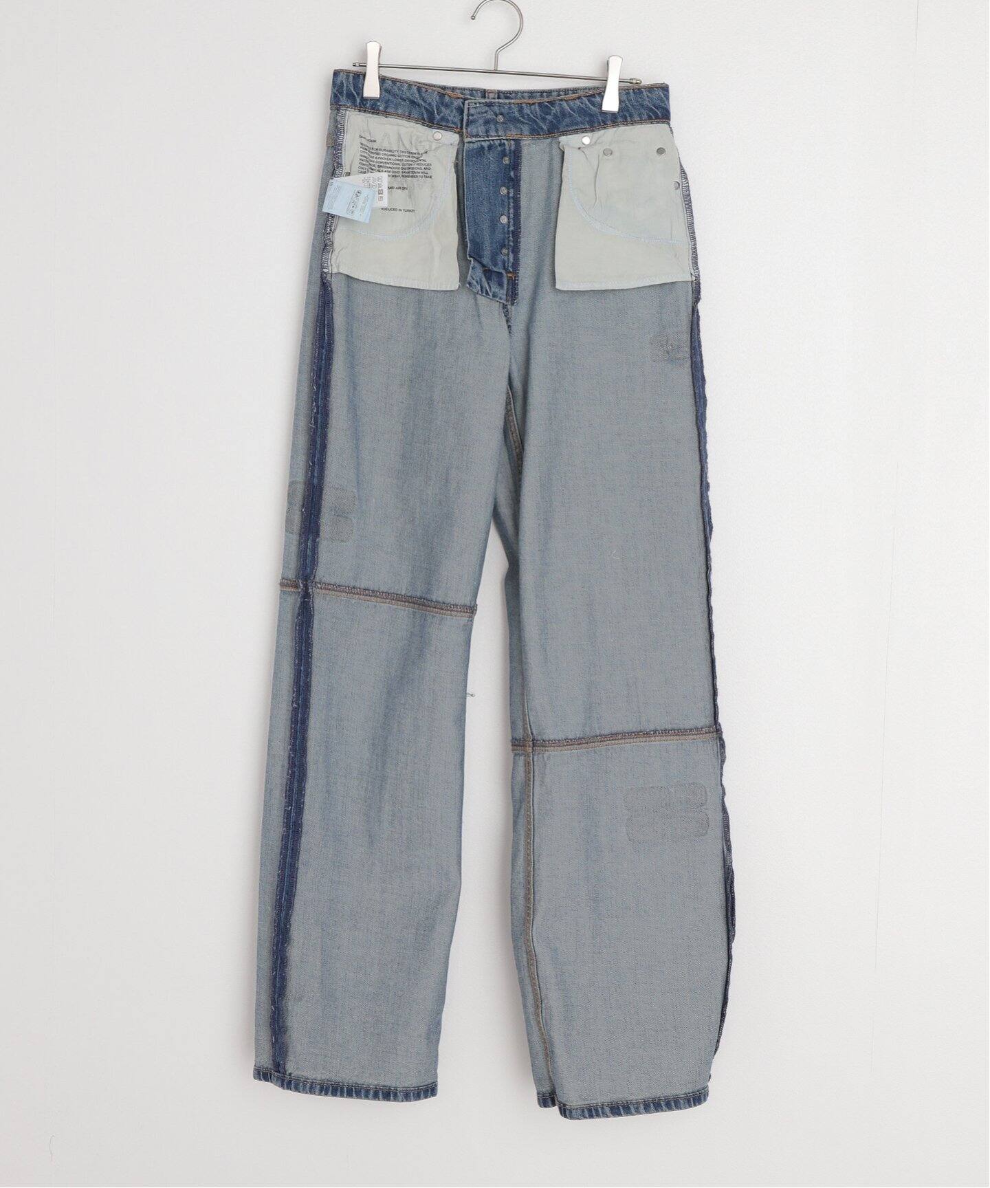 GANNI / ガニー】 Patch Denim Izey：デニム（デニムパンツ・ジーンズ 