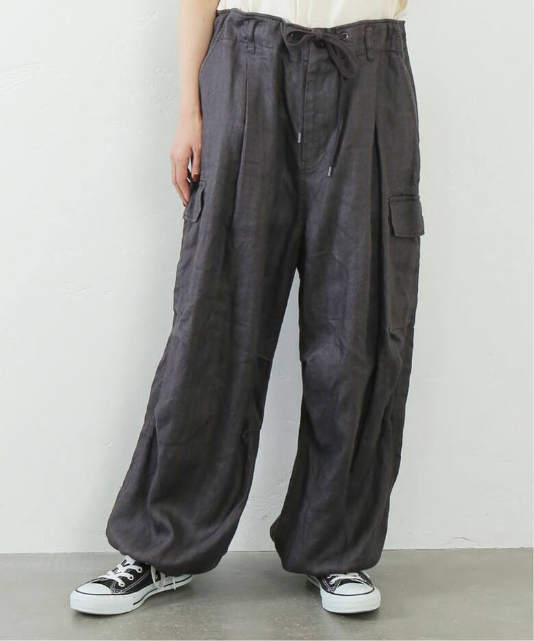 ジャーナルスタンダードラックス カーゴパンツ リネンヘリン カーゴ  