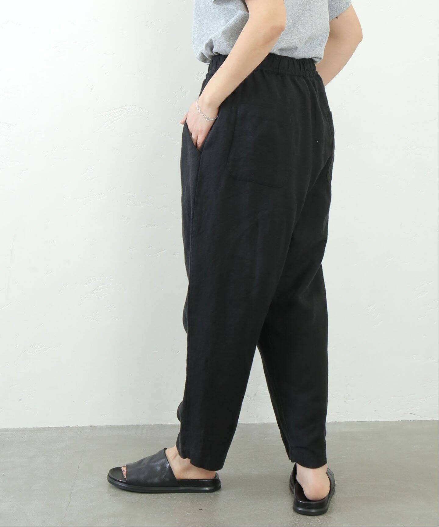 ベルギーリネンツイル テーパーパンツ（その他パンツ）｜journal  
