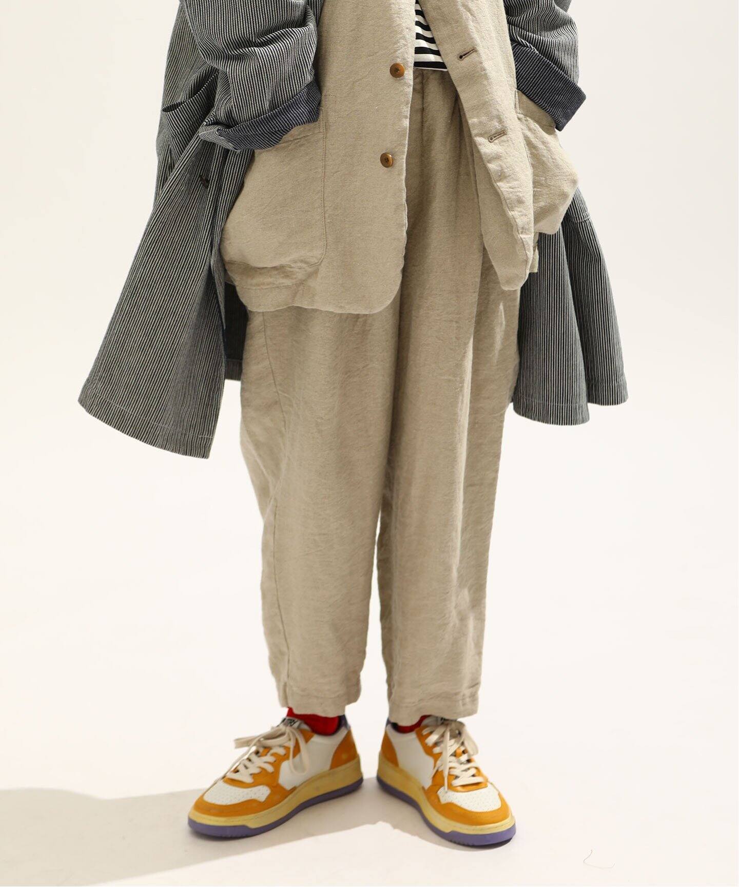 ベルギーリネンツイル テーパーパンツ（その他パンツ）｜journal  