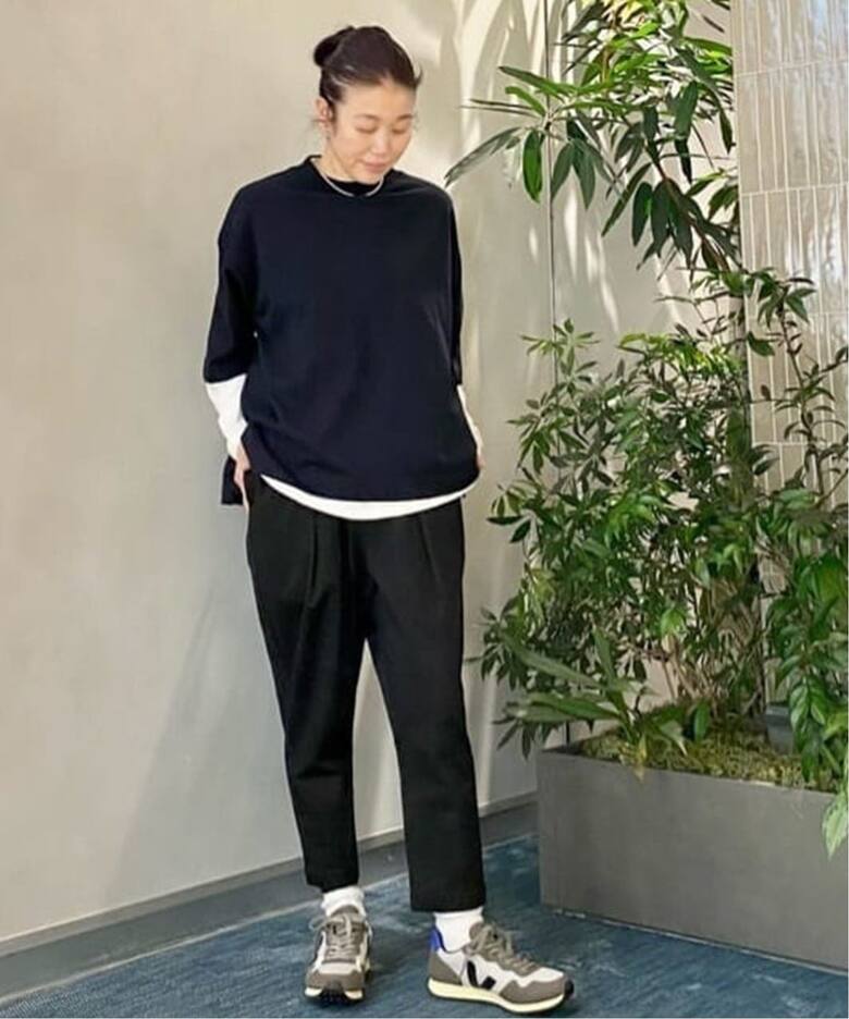 チノストレッチ タックテーパーパンツ（その他パンツ）｜journal 