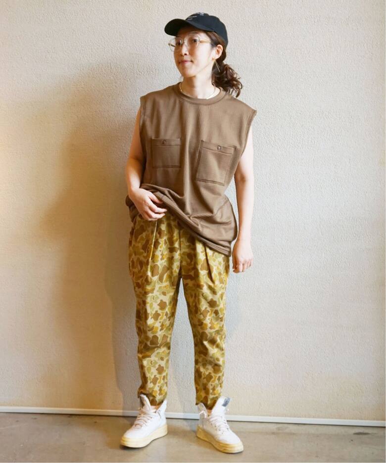 チノストレッチ タックテーパーパンツ（その他パンツ）｜journal 