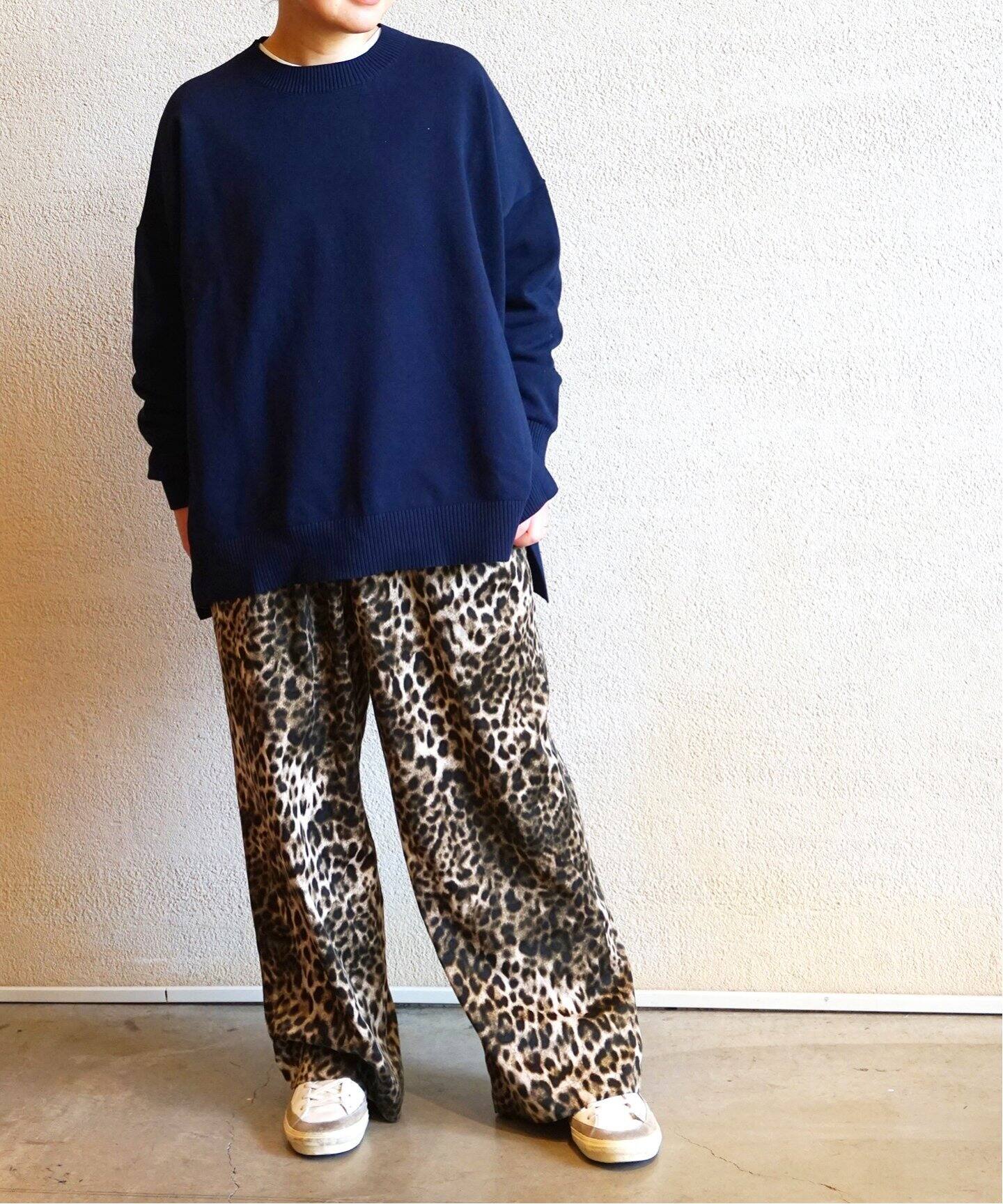 追加》マットサテンレオパ イージーパンツ（その他パンツ）｜journal  