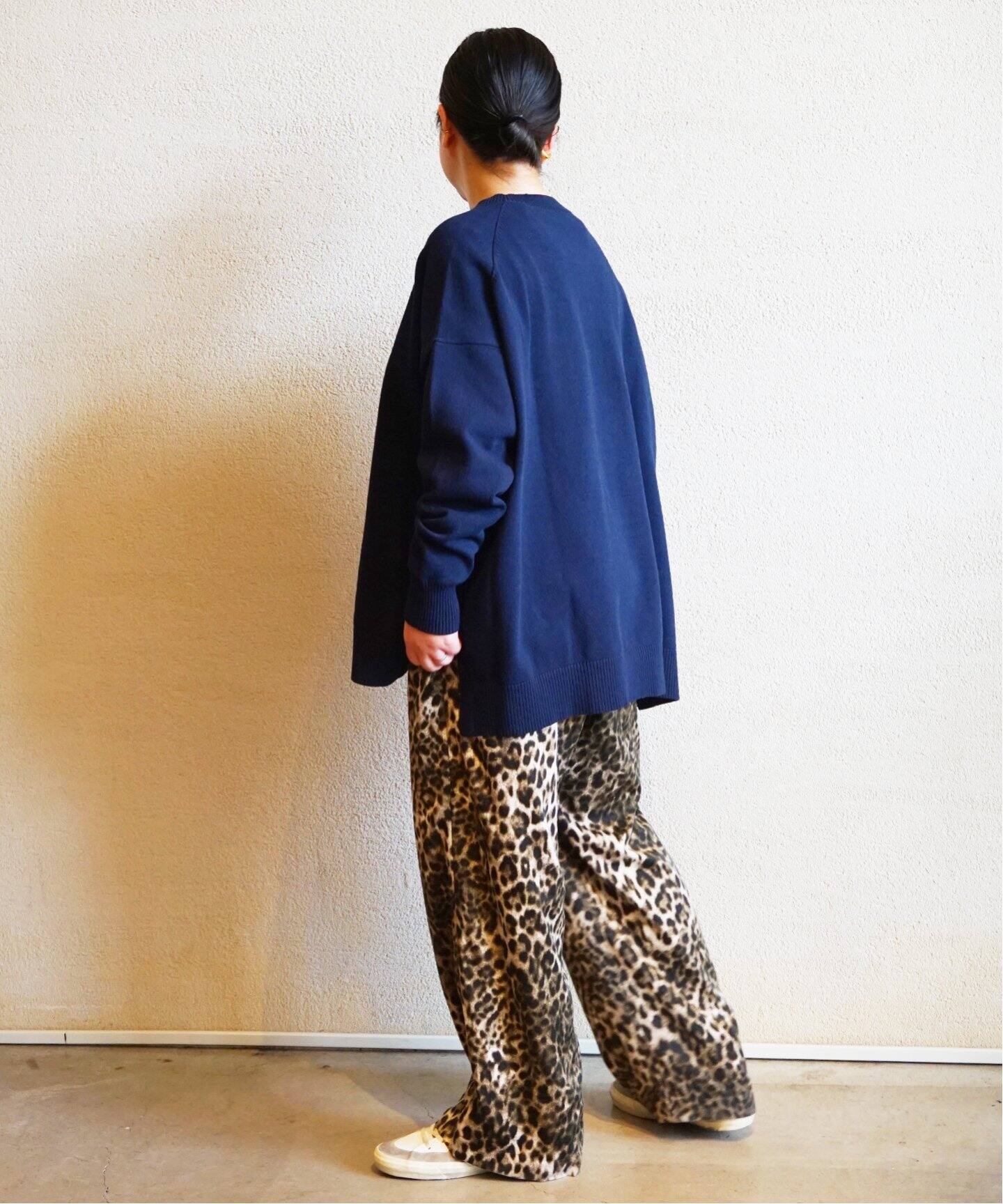 追加》マットサテンレオパ イージーパンツ（その他パンツ）｜journal 