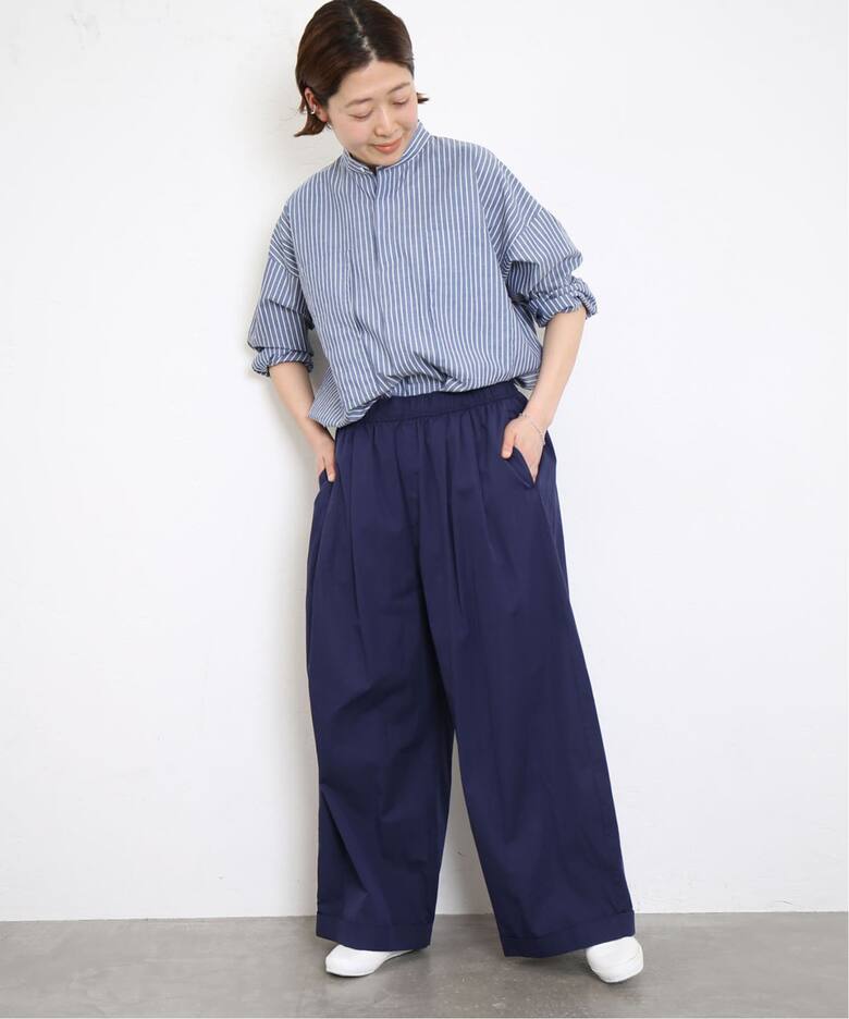 ストライプ タックイージーパンツ（その他パンツ）｜journal standard  