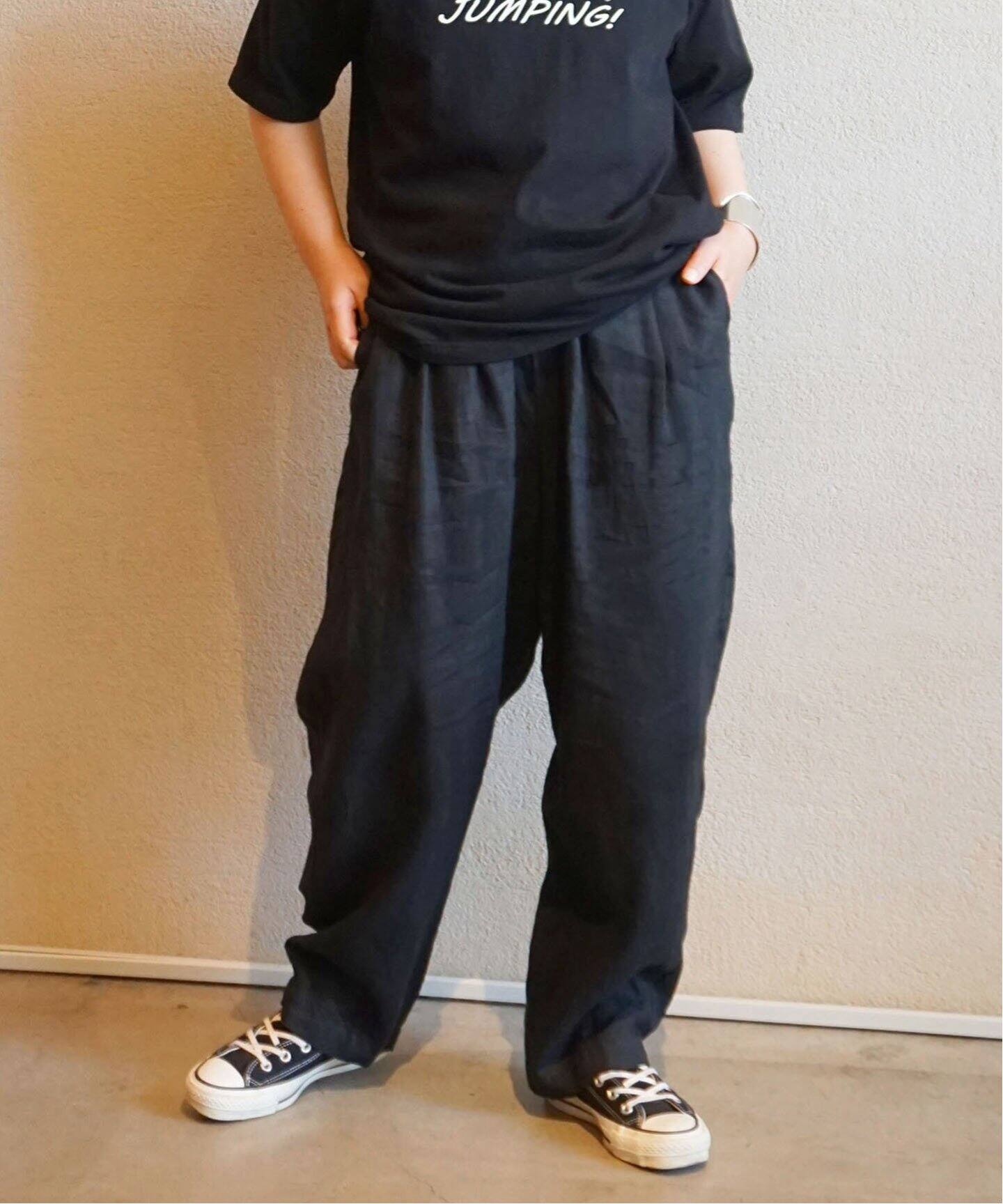 40リネンワッシャー イージーパンツ（その他パンツ）｜journal 