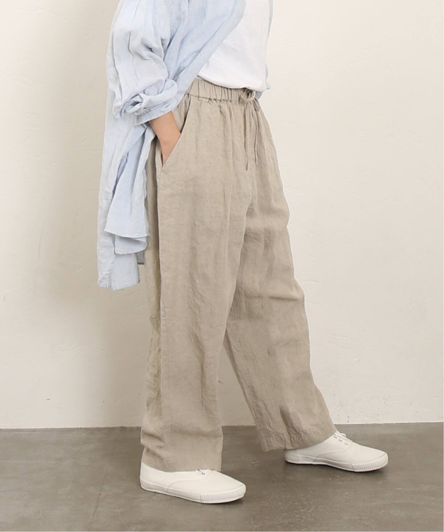 リネンワッシャー イージーパンツ（その他パンツ）｜journal standard  