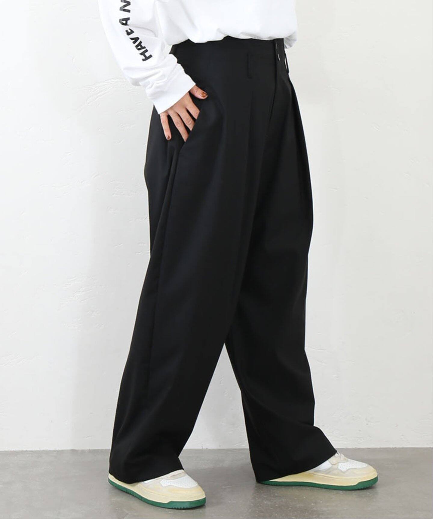 SUNDAY ハンサム タックパンツ（その他パンツ）｜journal  