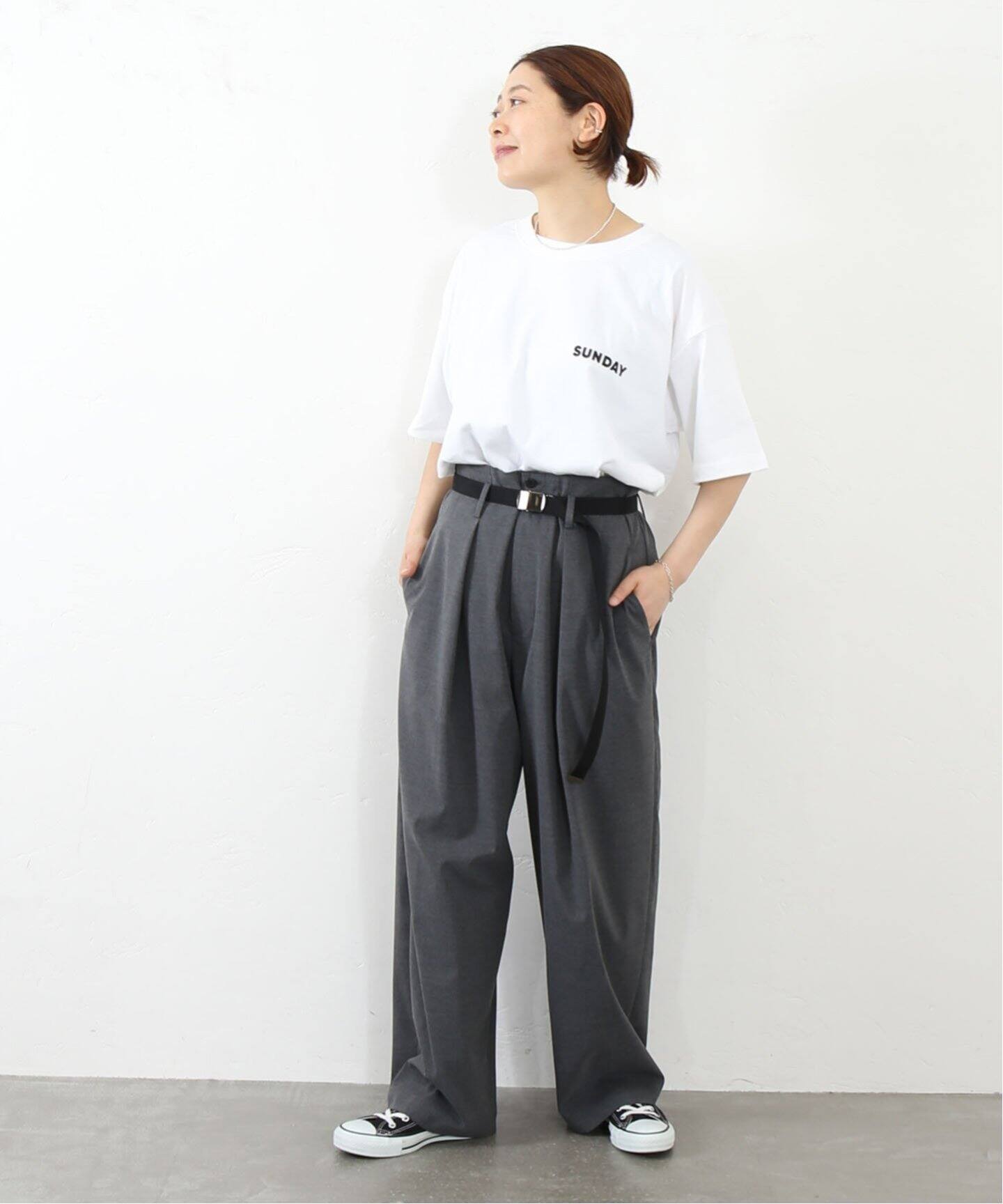 SUNDAY ハンサム タックパンツ（その他パンツ）｜journal  