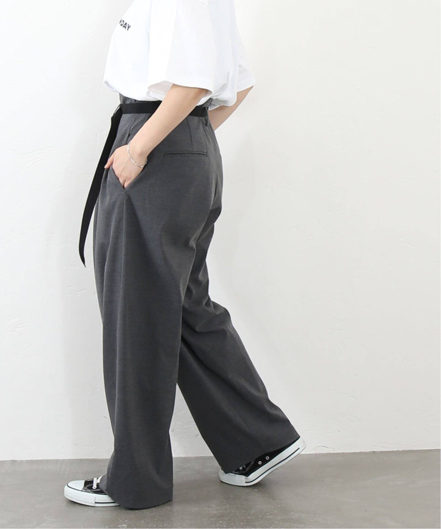 SUNDAY ハンサム タックパンツ（その他パンツ）｜journal  