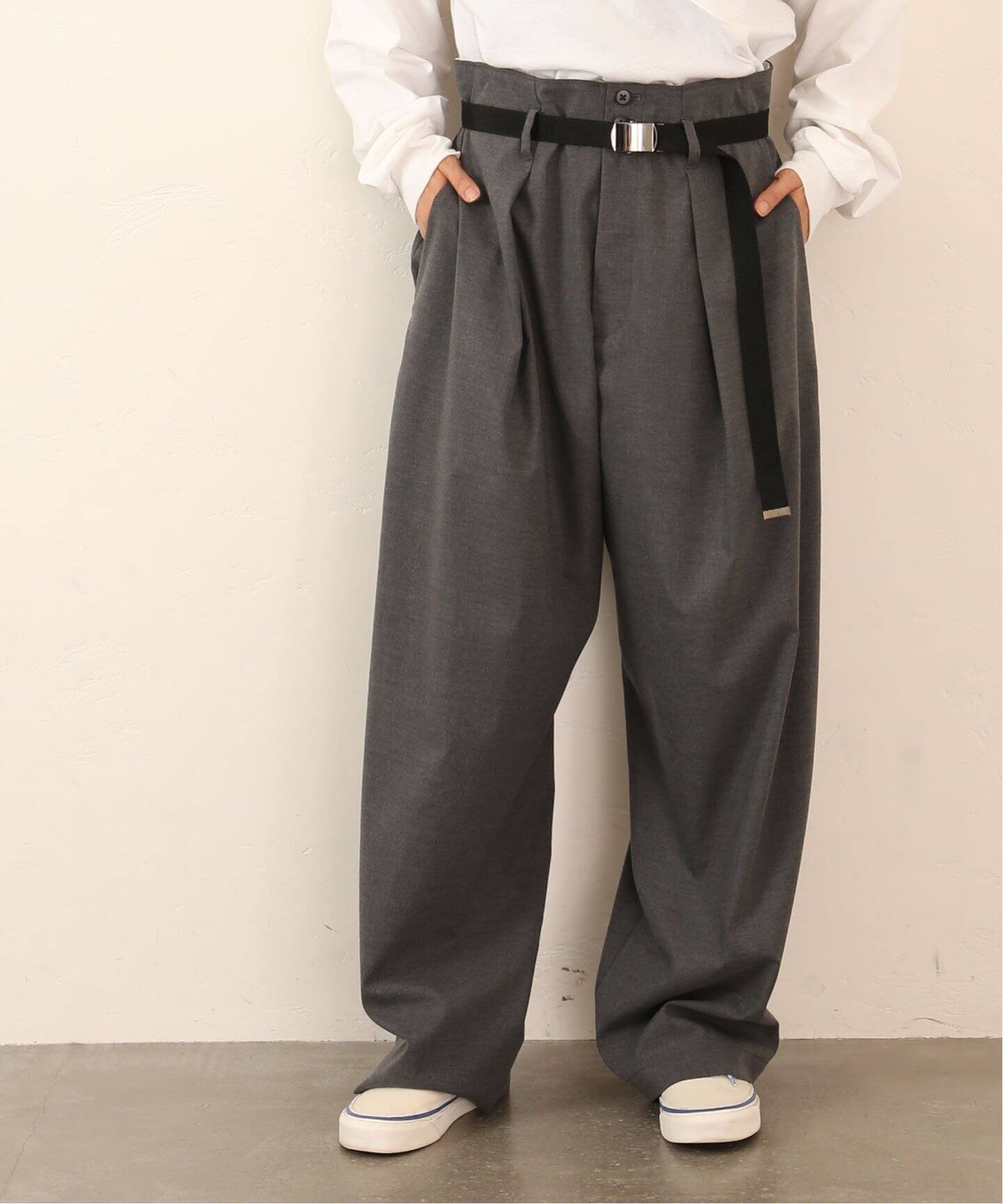 SUNDAY ハイウエストハンサムパンツ（その他パンツ）｜journal  