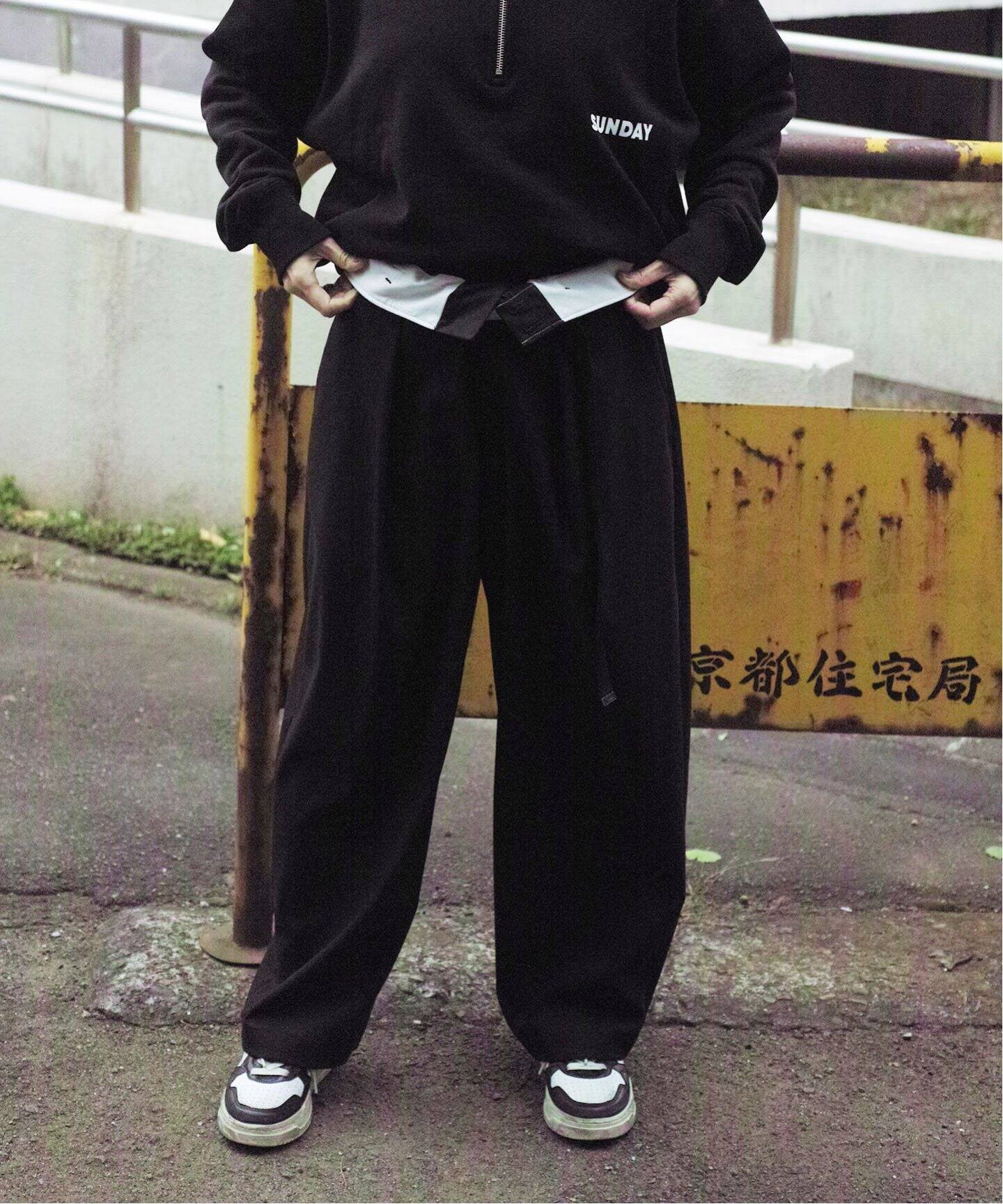 SUNDAY ハイウエストハンサムパンツ（その他パンツ）｜journal  