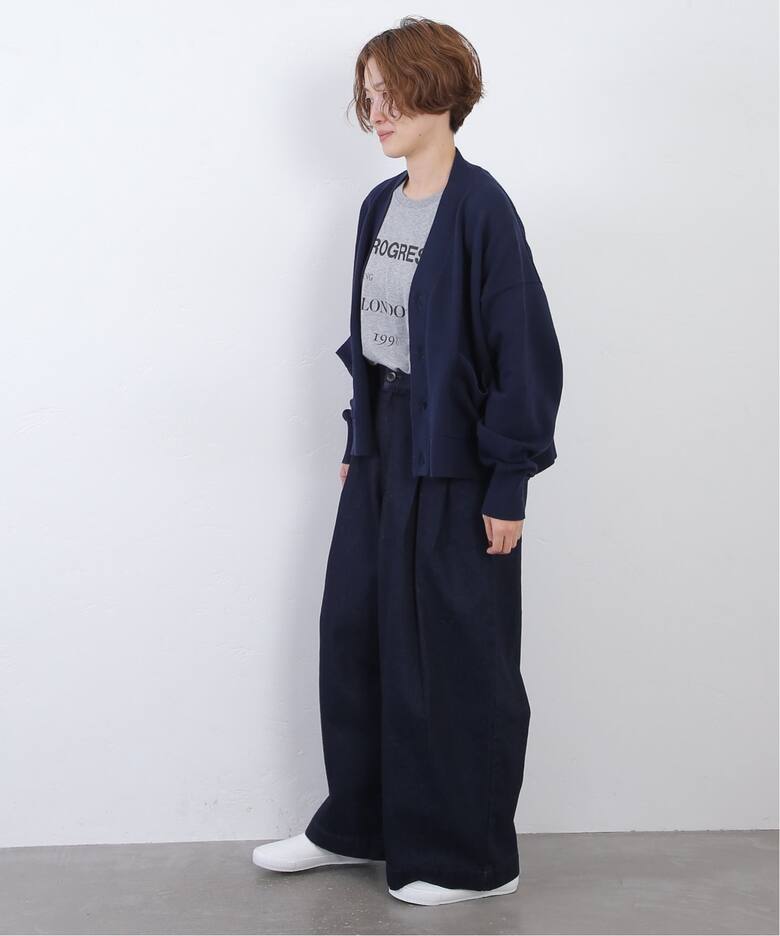 11OZオールドデニムサイドタックパンツ（デニムパンツ・ジーンズ  