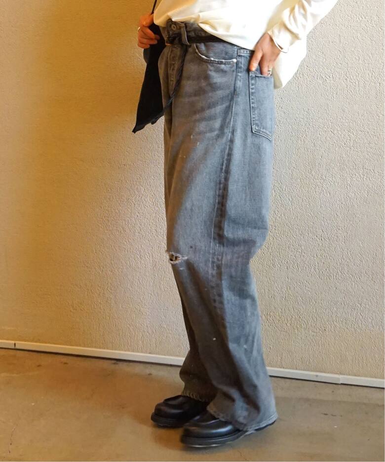 13OZデニム ripped jeans（デニムパンツ・ジーンズ）｜journal 