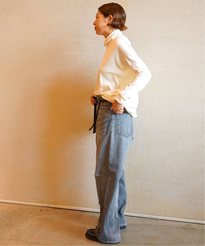 13OZデニム ripped jeans（デニムパンツ・ジーンズ）｜journal 
