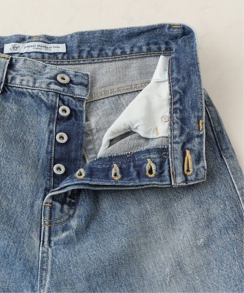 13OZデニム ripped jeans（デニムパンツ・ジーンズ）｜journal 