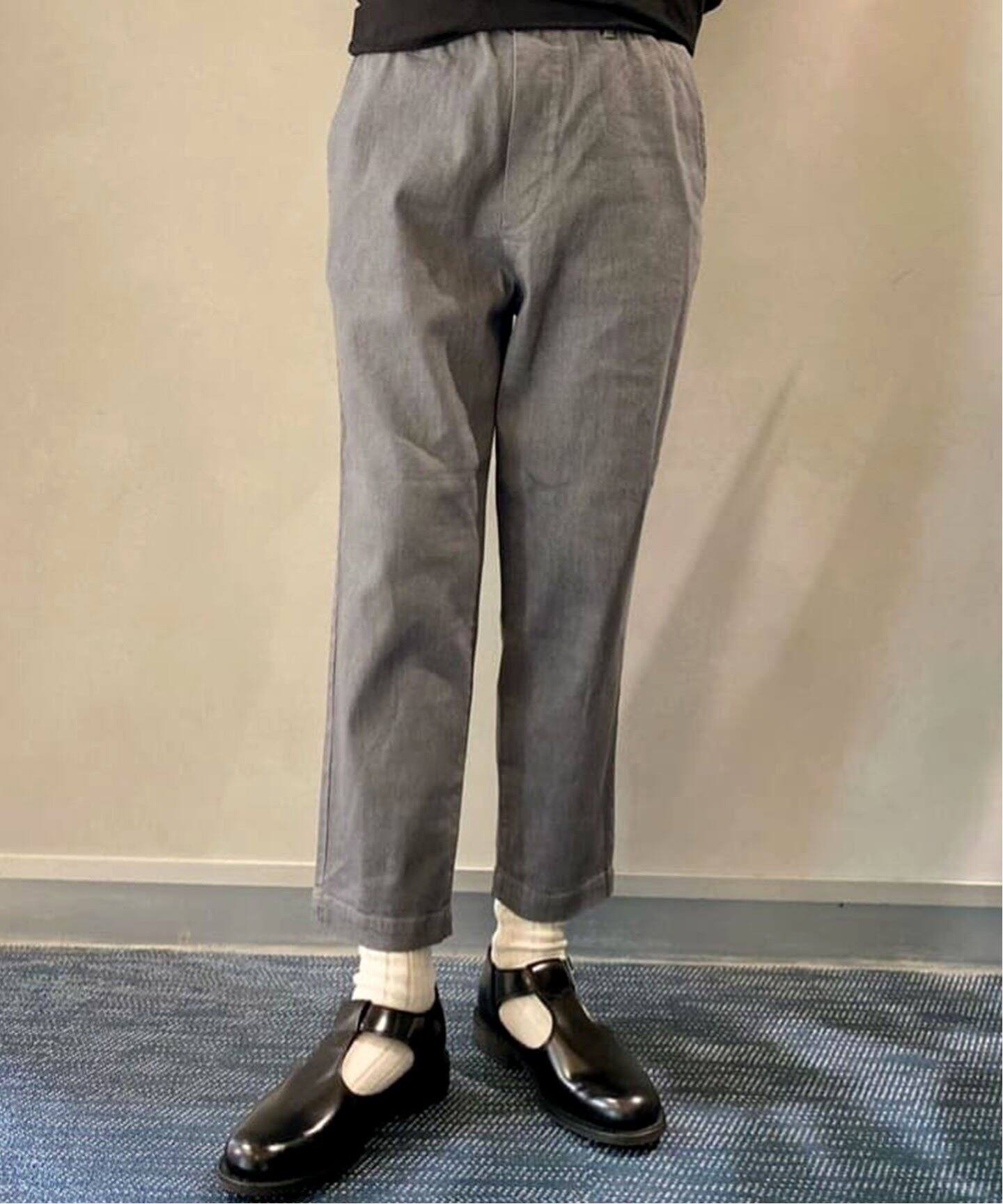9OZストレッチデニムサルエルパンツ（デニムパンツ・ジーンズ 