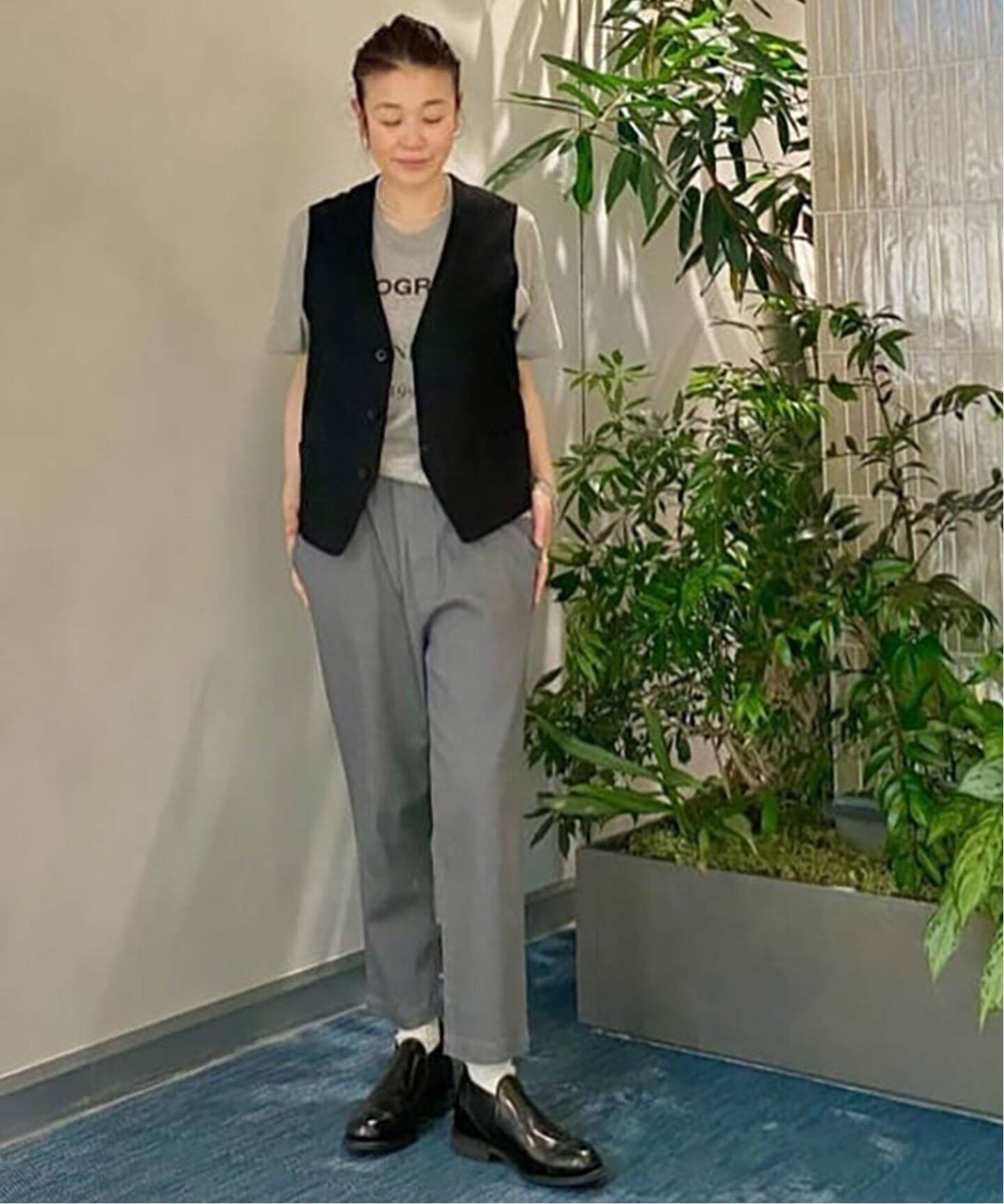 9OZストレッチデニムサルエルパンツ（デニムパンツ・ジーンズ 