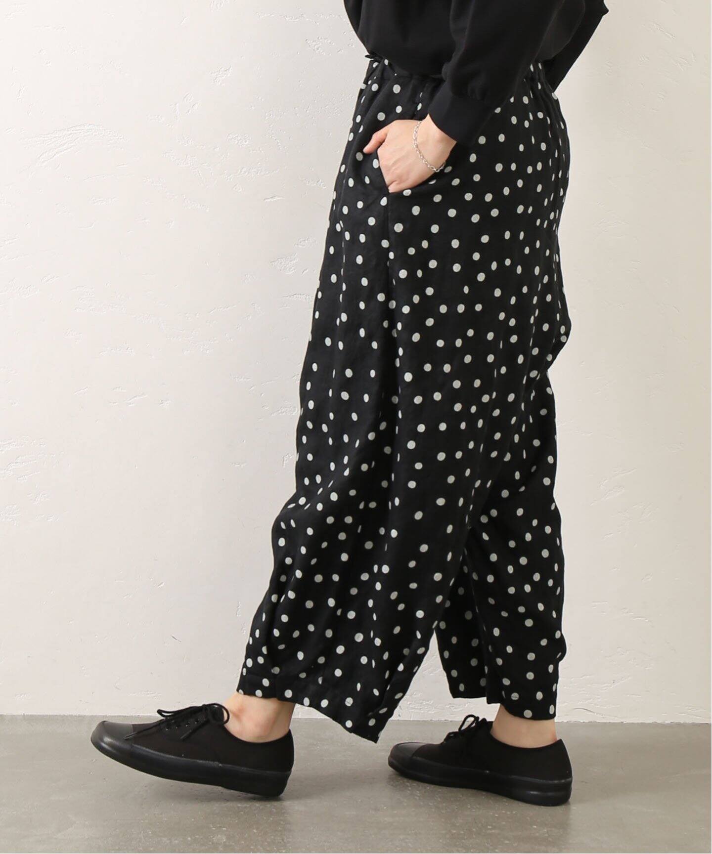リネンドット タックバルーンパンツ（その他パンツ）｜journal  