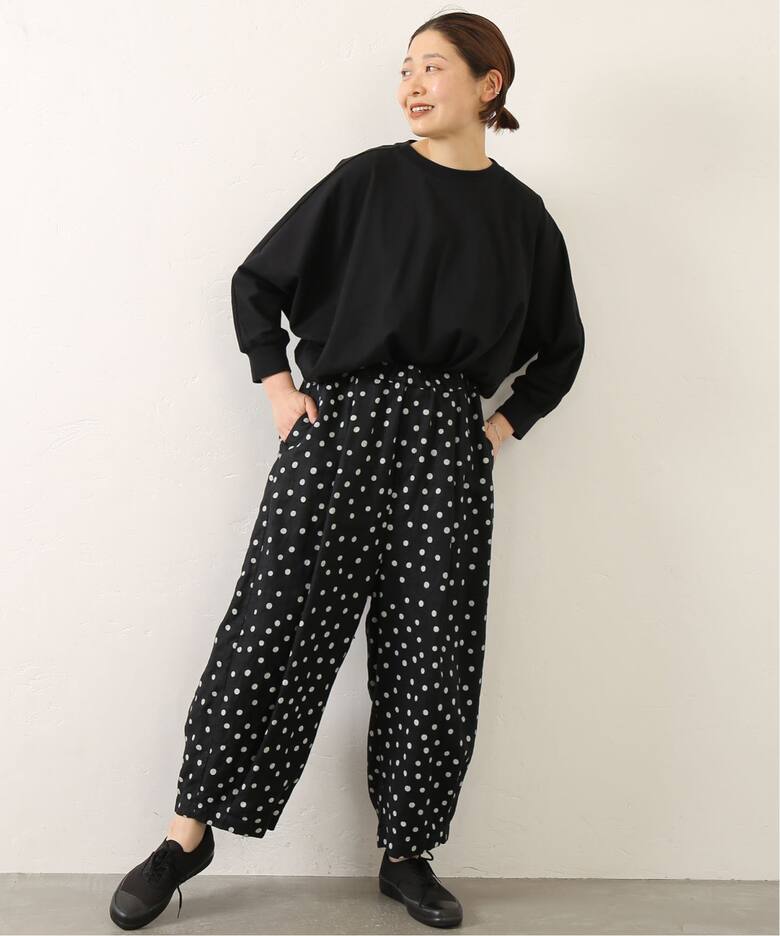 リネンドット タックバルーンパンツ（その他パンツ）｜journal  