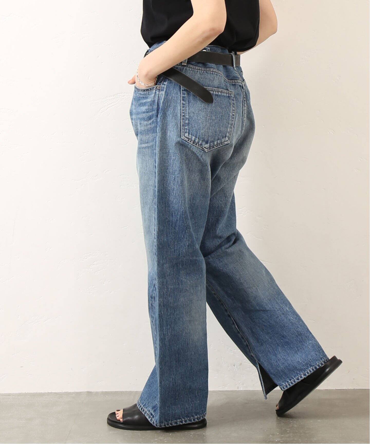 13OZ デニム フレアー5PK（デニムパンツ・ジーンズ）｜journal 