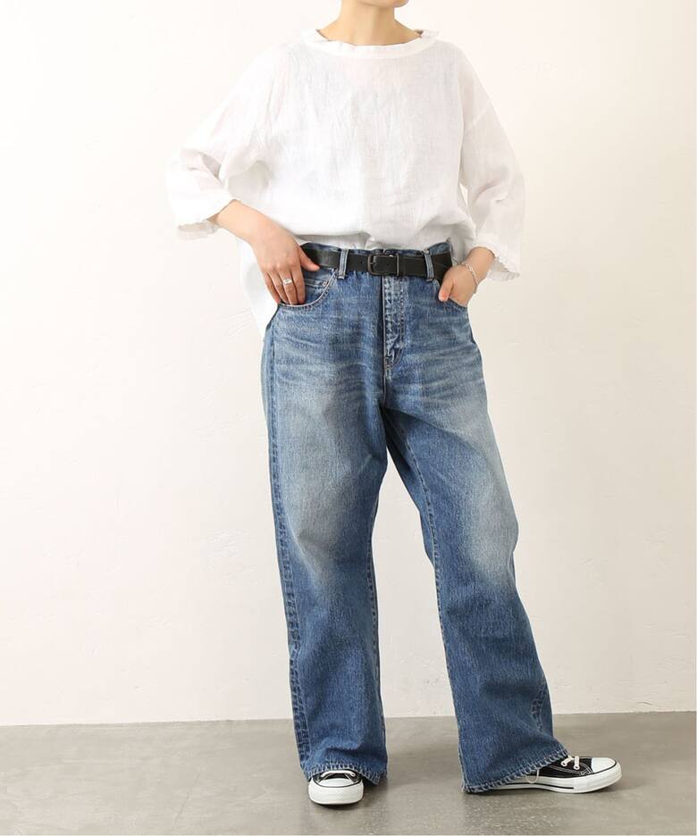 13OZ デニム フレアー5PK（デニムパンツ・ジーンズ）｜journal 