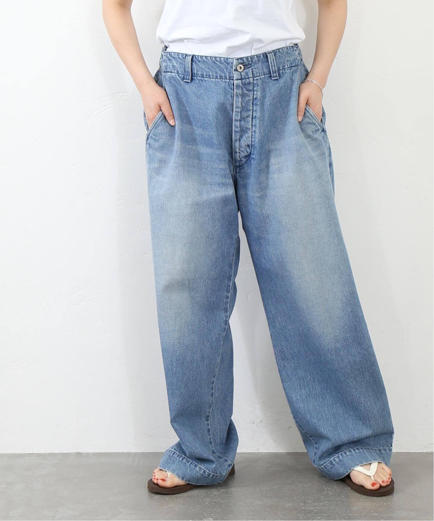 ジャーナルスタンダードラックス 悦に入っ 11.5oz デニム コラパンツ