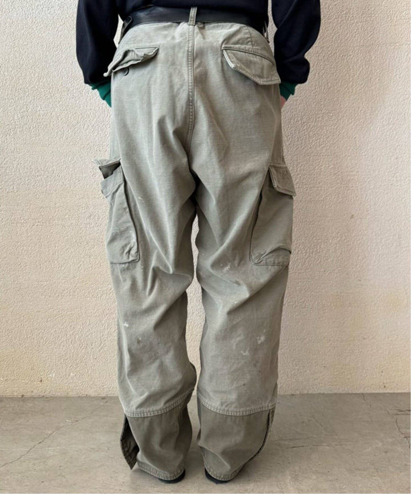 バックサテン ミリタリーパンツ（カーゴパンツ）｜journal standard  