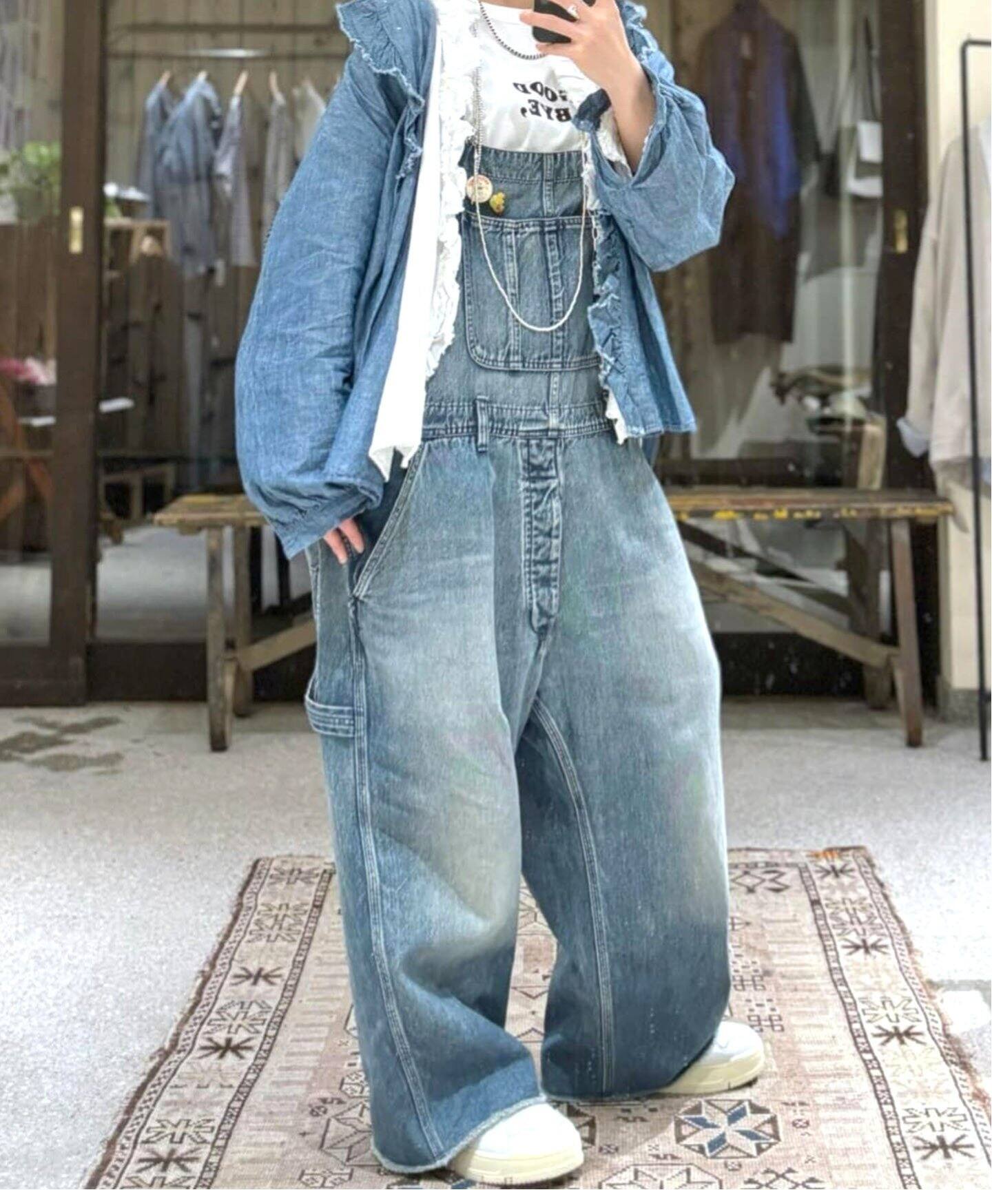 JOURNALSTANDARD オールインワン 手間取っ サロペット オーバーオール 