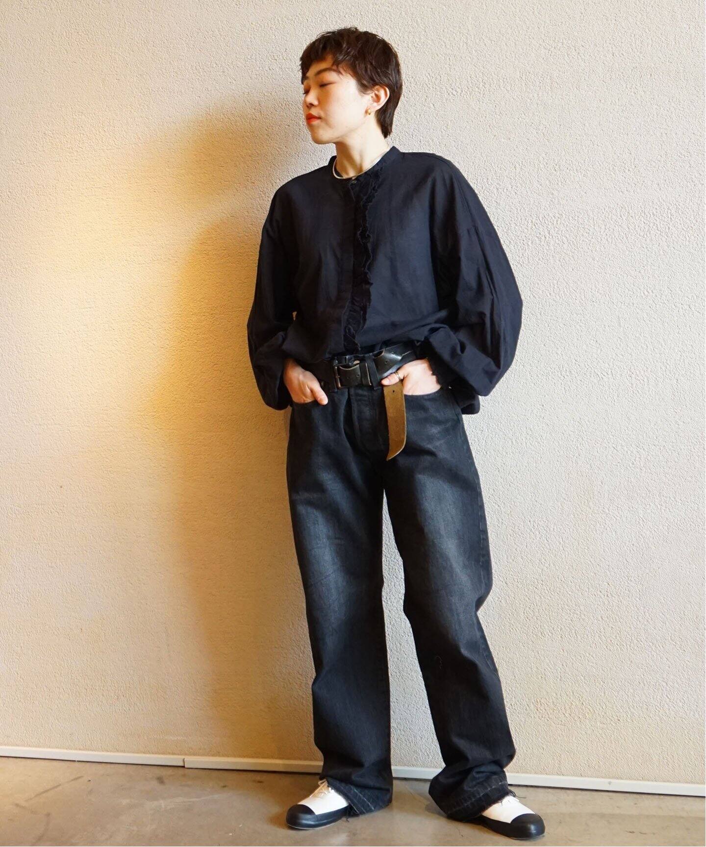 ES:S / エス】 CINCH BACK BAGGY JEANS（デニムパンツ・ジーンズ  