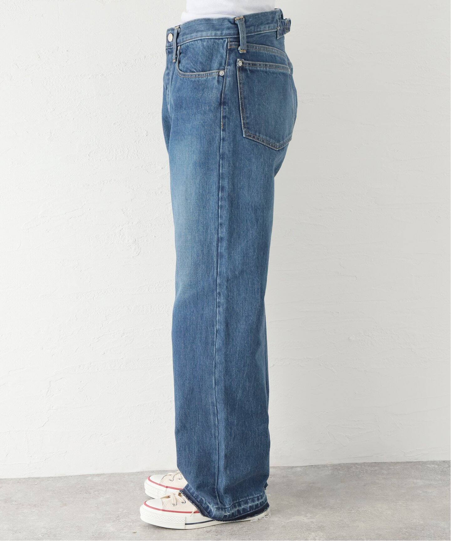 ES:S / エス】 CINCH BACK BAGGY JEANS（デニムパンツ・ジーンズ  