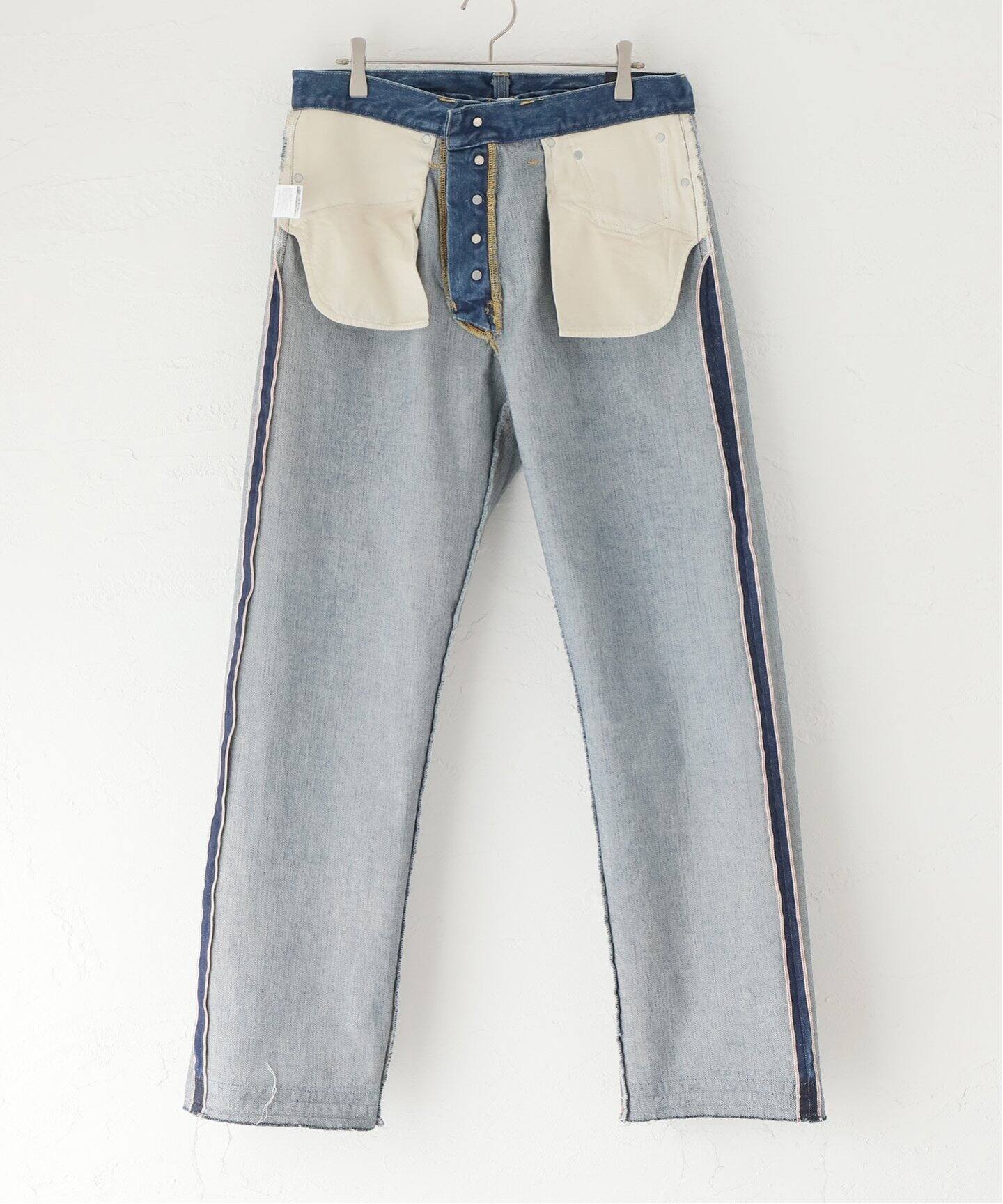 ES:S / エス】 CINCH BACK BAGGY JEANS（デニムパンツ・ジーンズ  